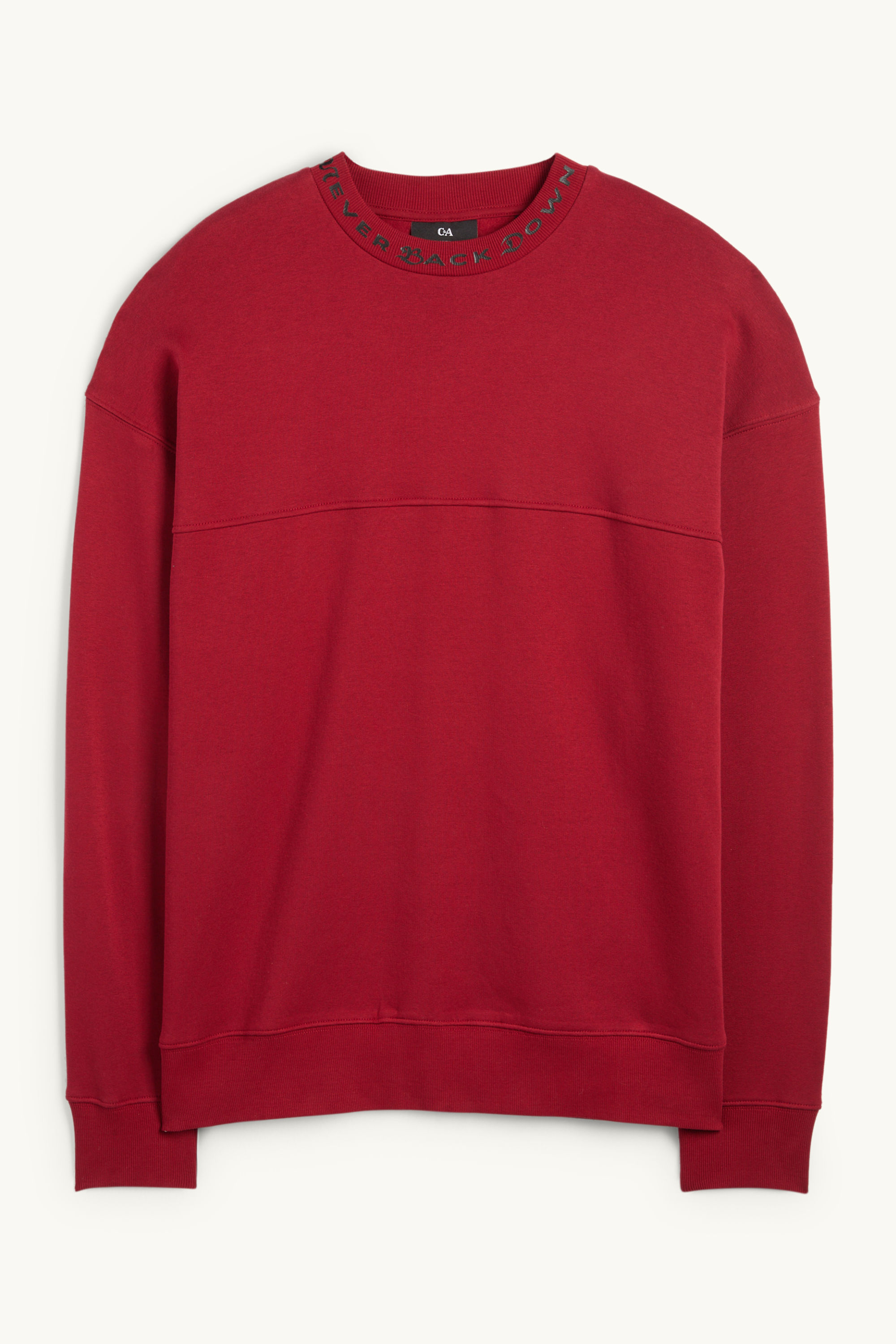 Sweatshirt dark red