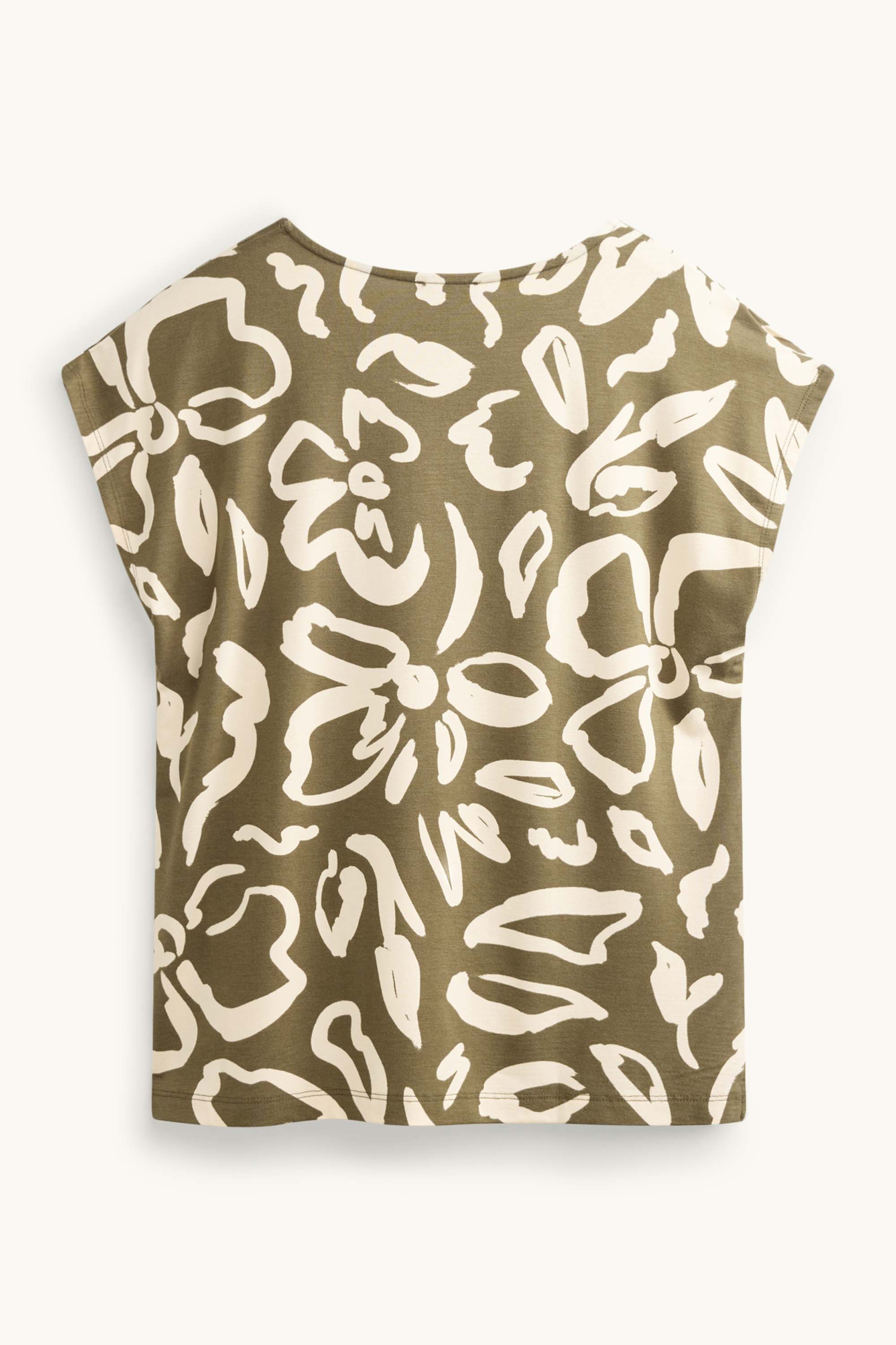 T-shirt - regular fit khaki