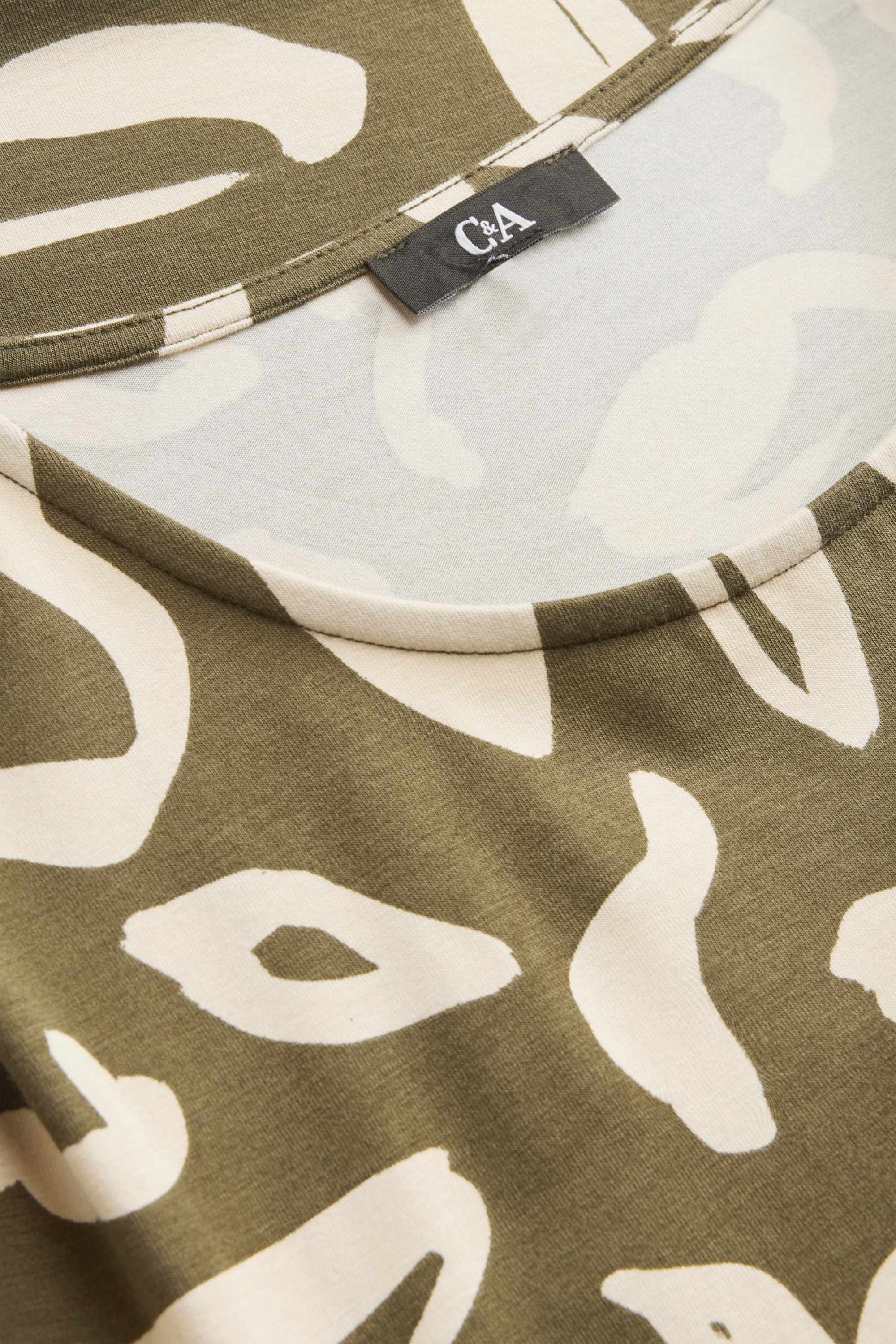 T-shirt - regular fit khaki