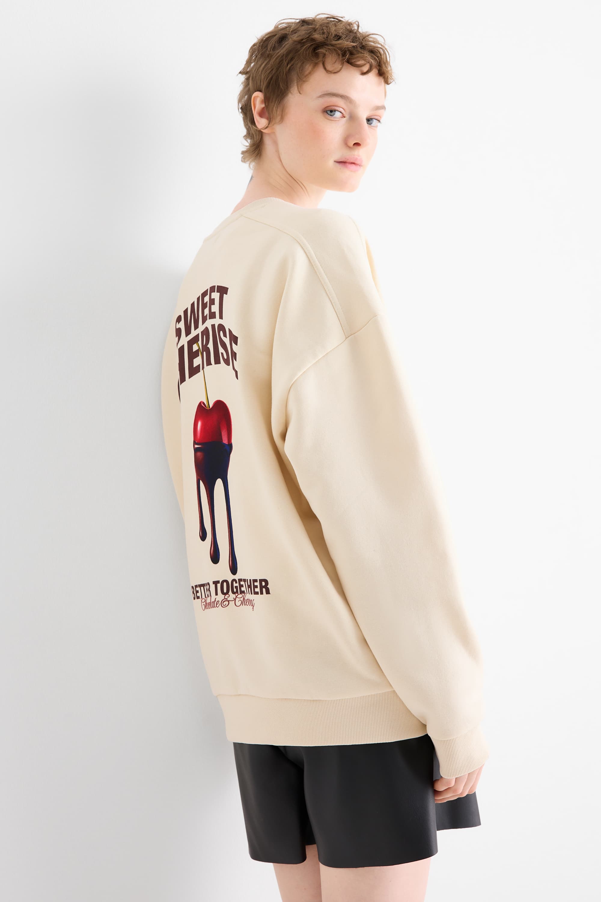 Sweatshirt creme