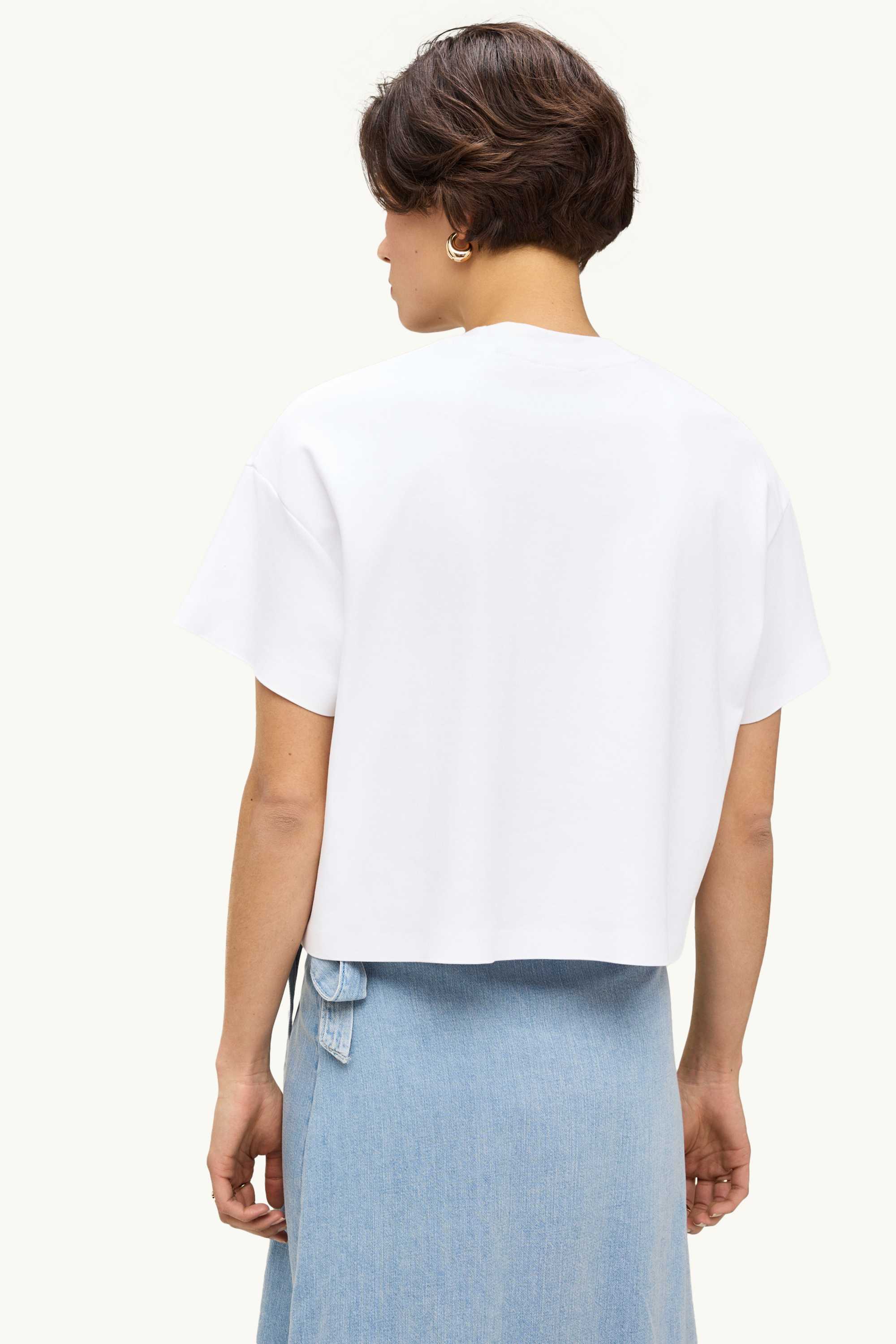 Sweatshirt - oversized white