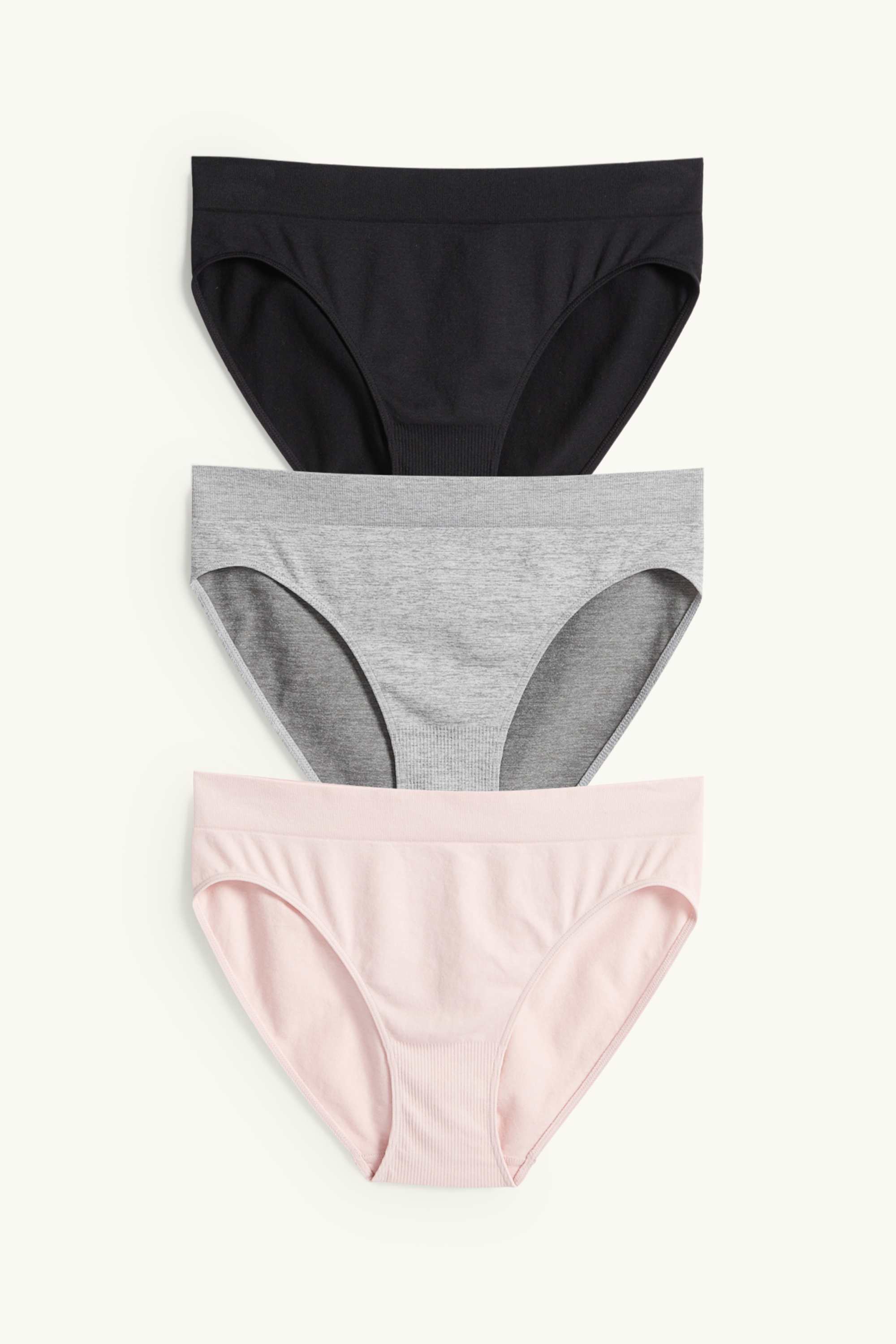 Multipack of 3 - knickers rose