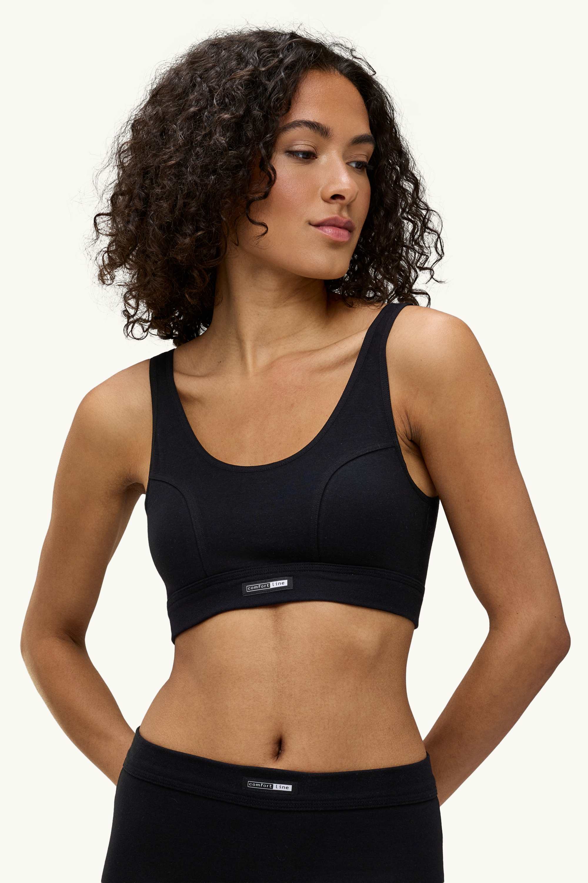 Crop top - LYCRA® black