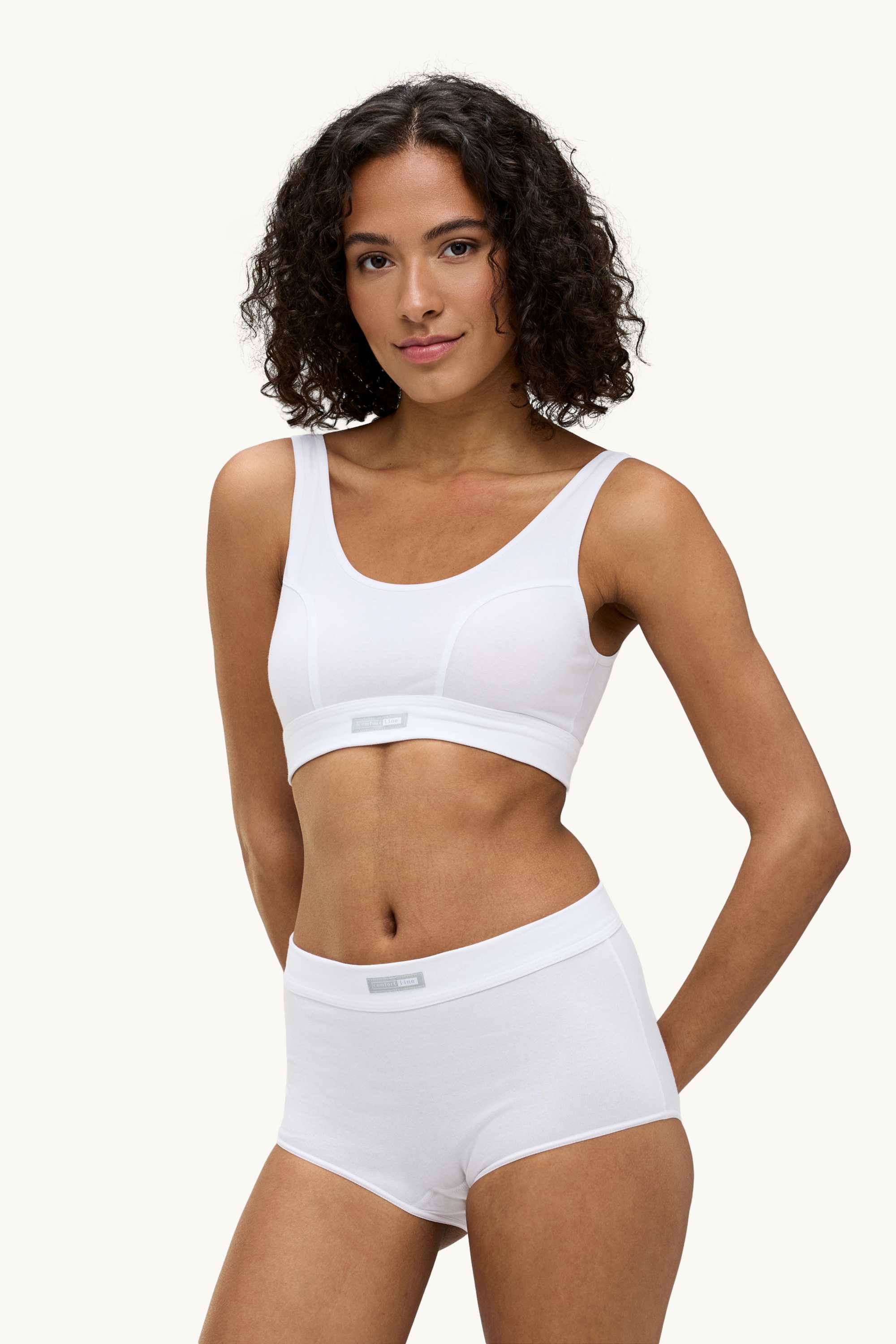 Crop top - LYCRA® white