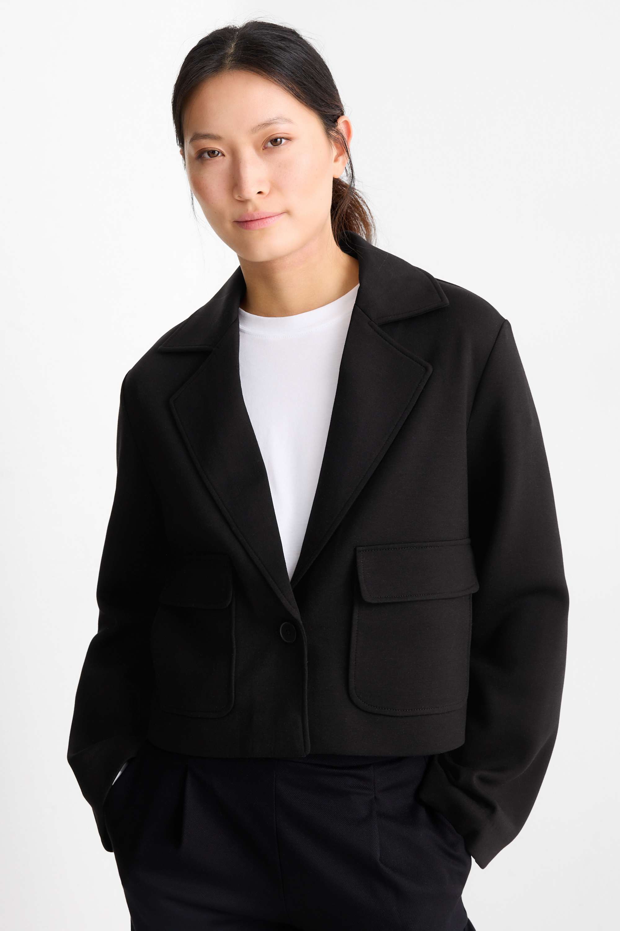 Oversized blazer black
