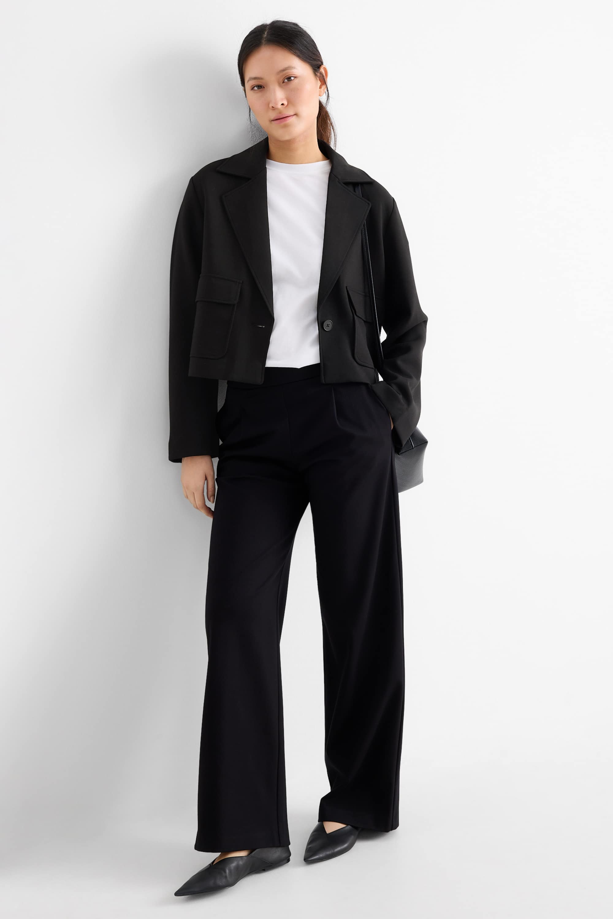 Oversized blazer black