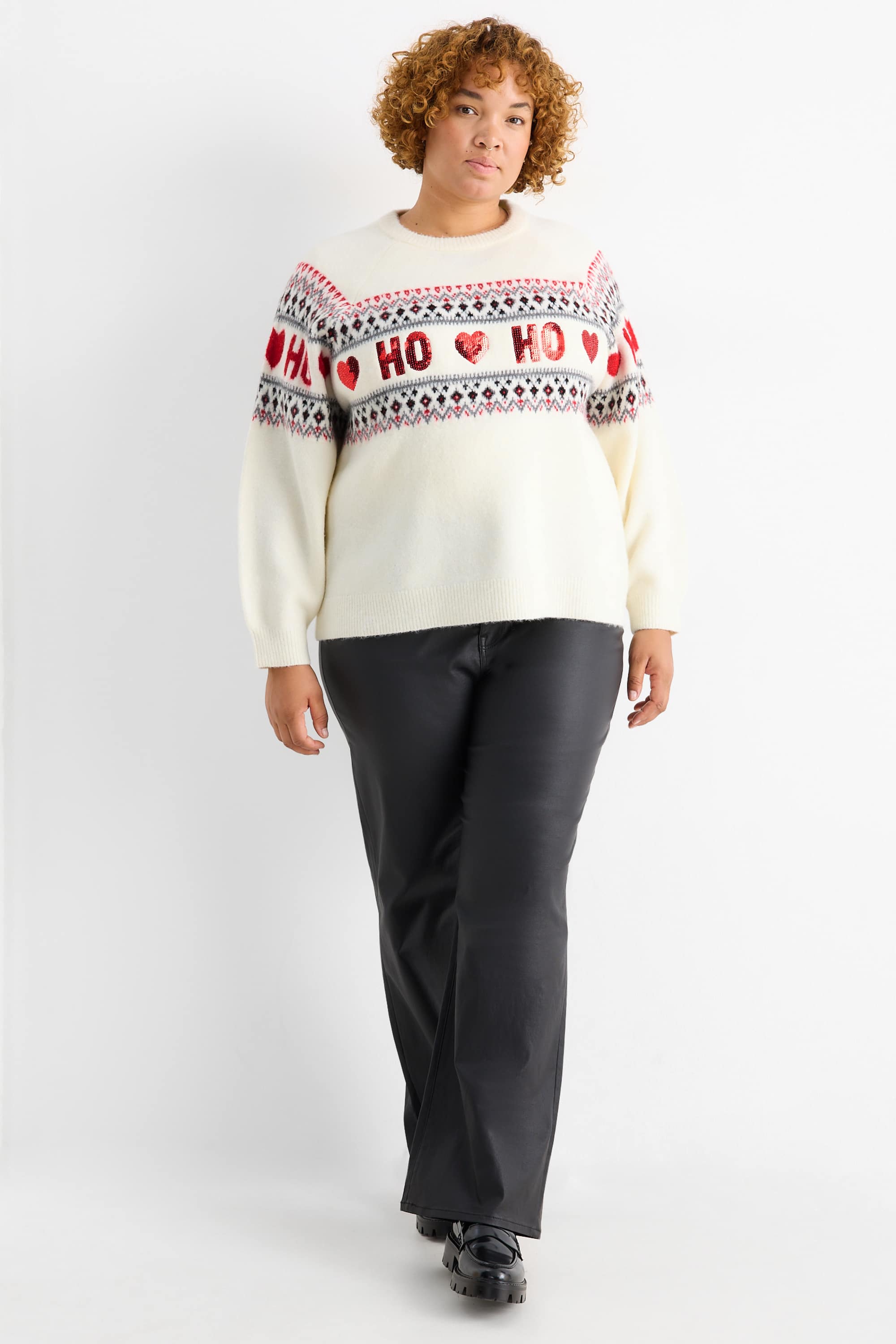 Christmas jumper white