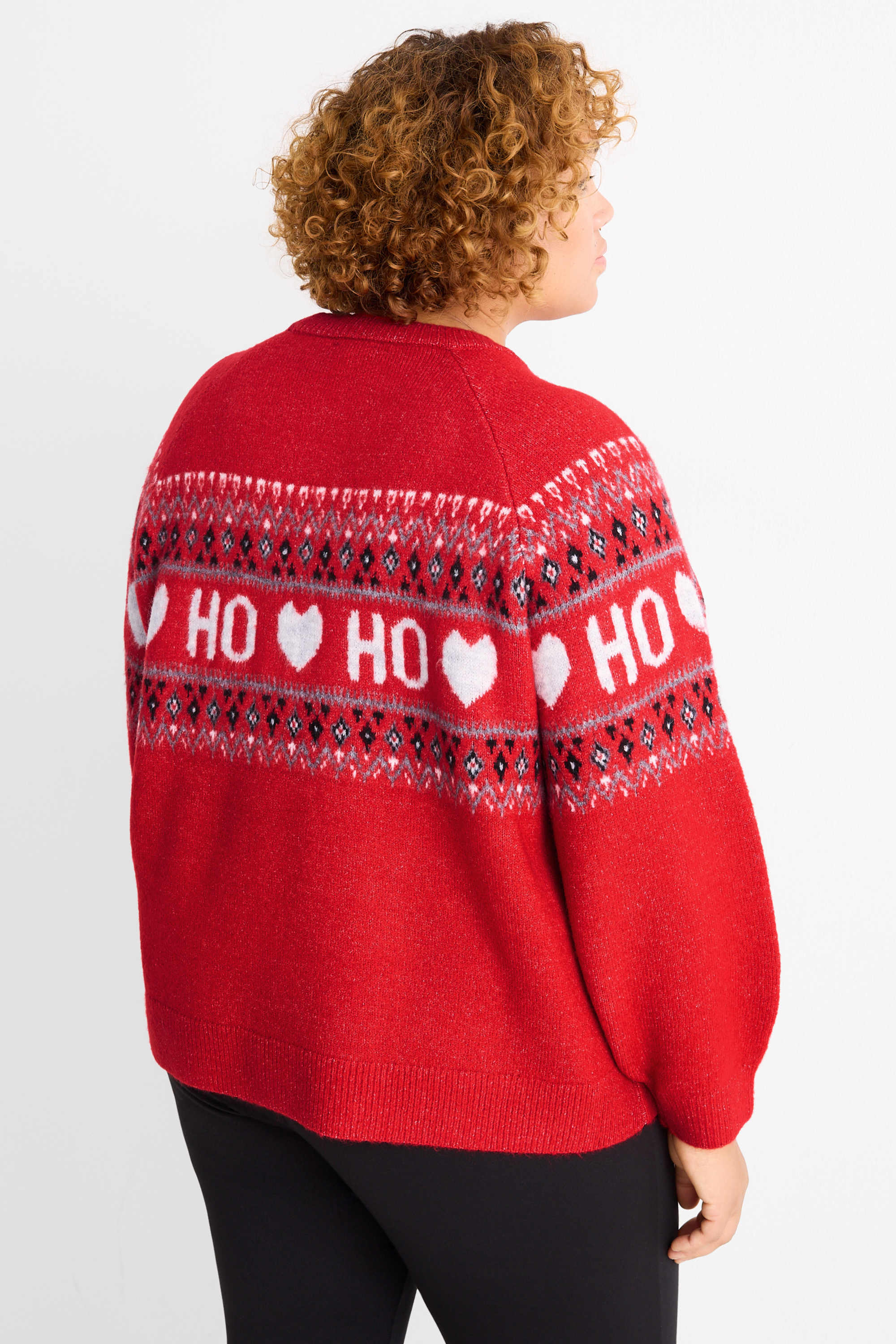 Christmas jumper red