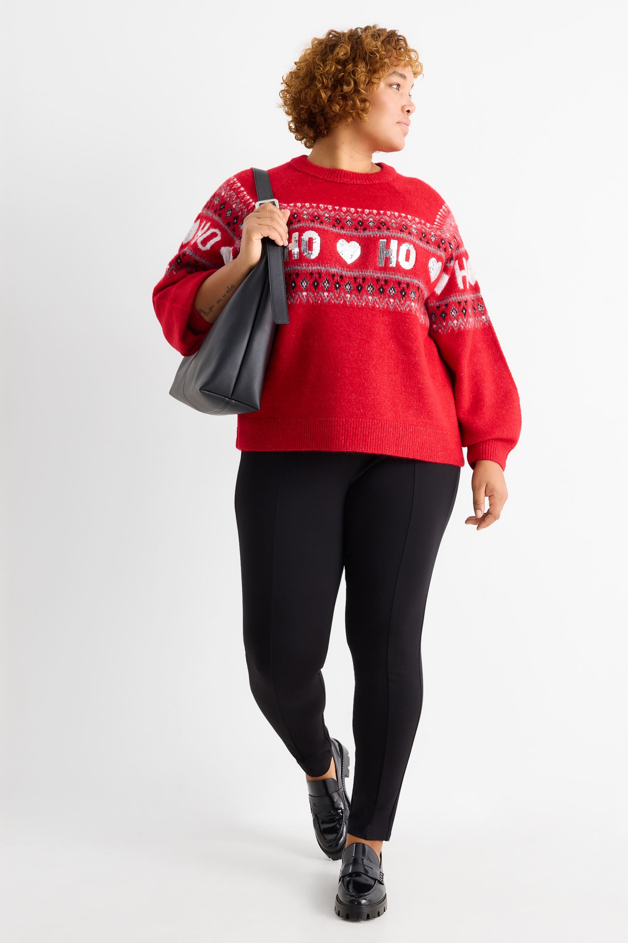 Christmas jumper red