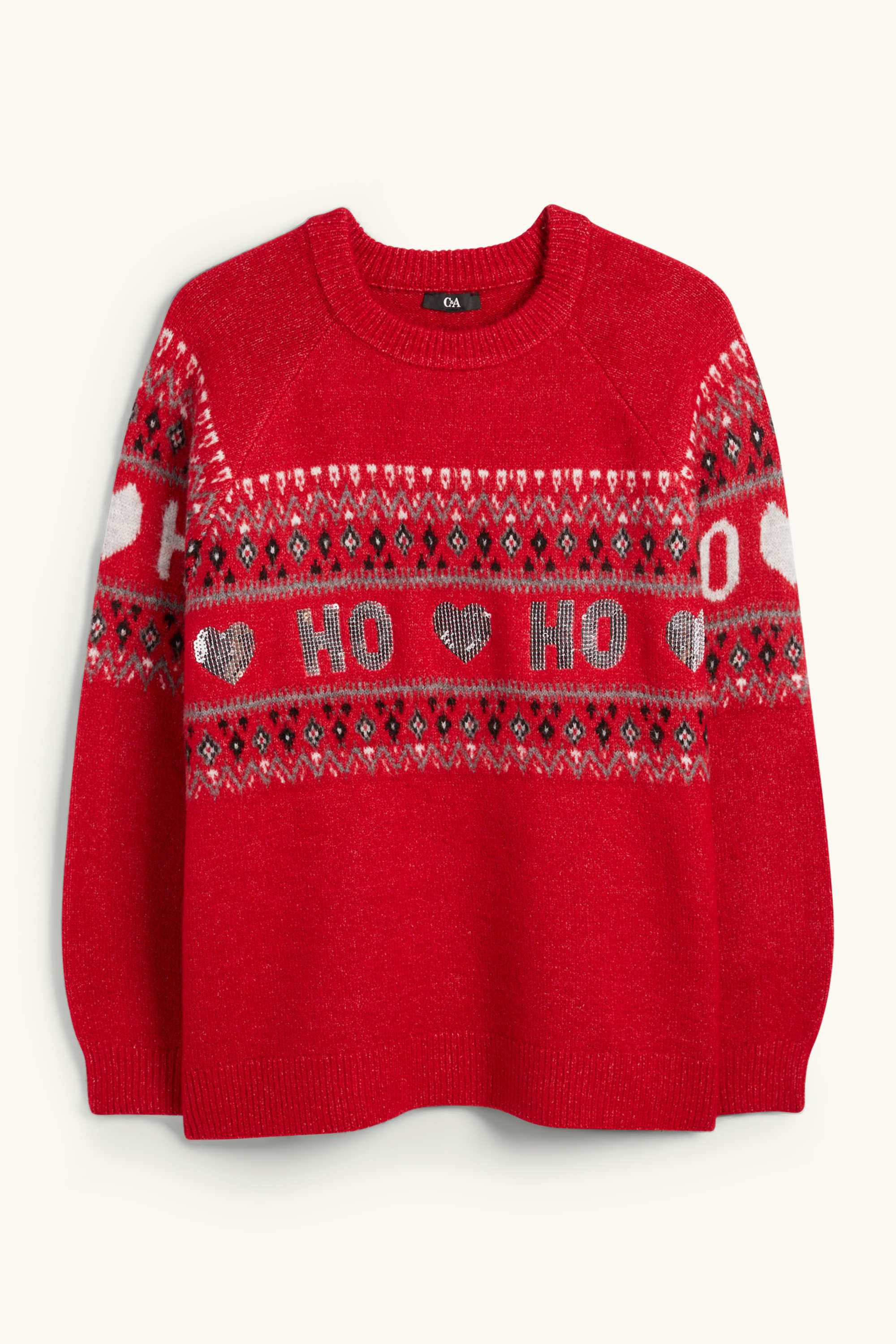 Christmas jumper red