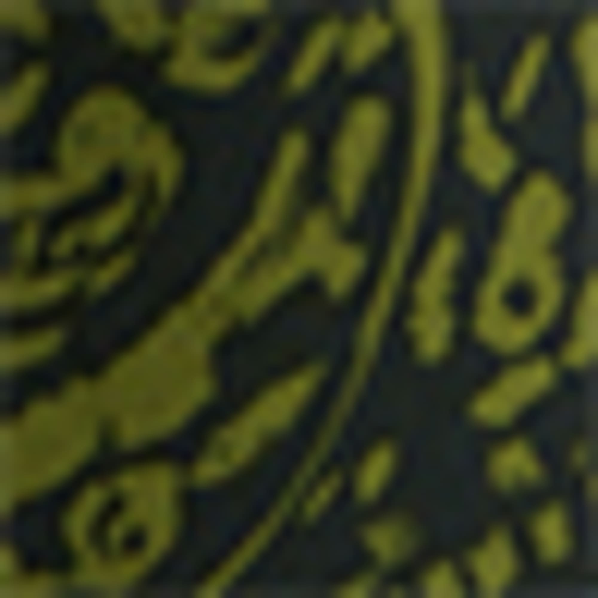 Blouse - patterned dark green