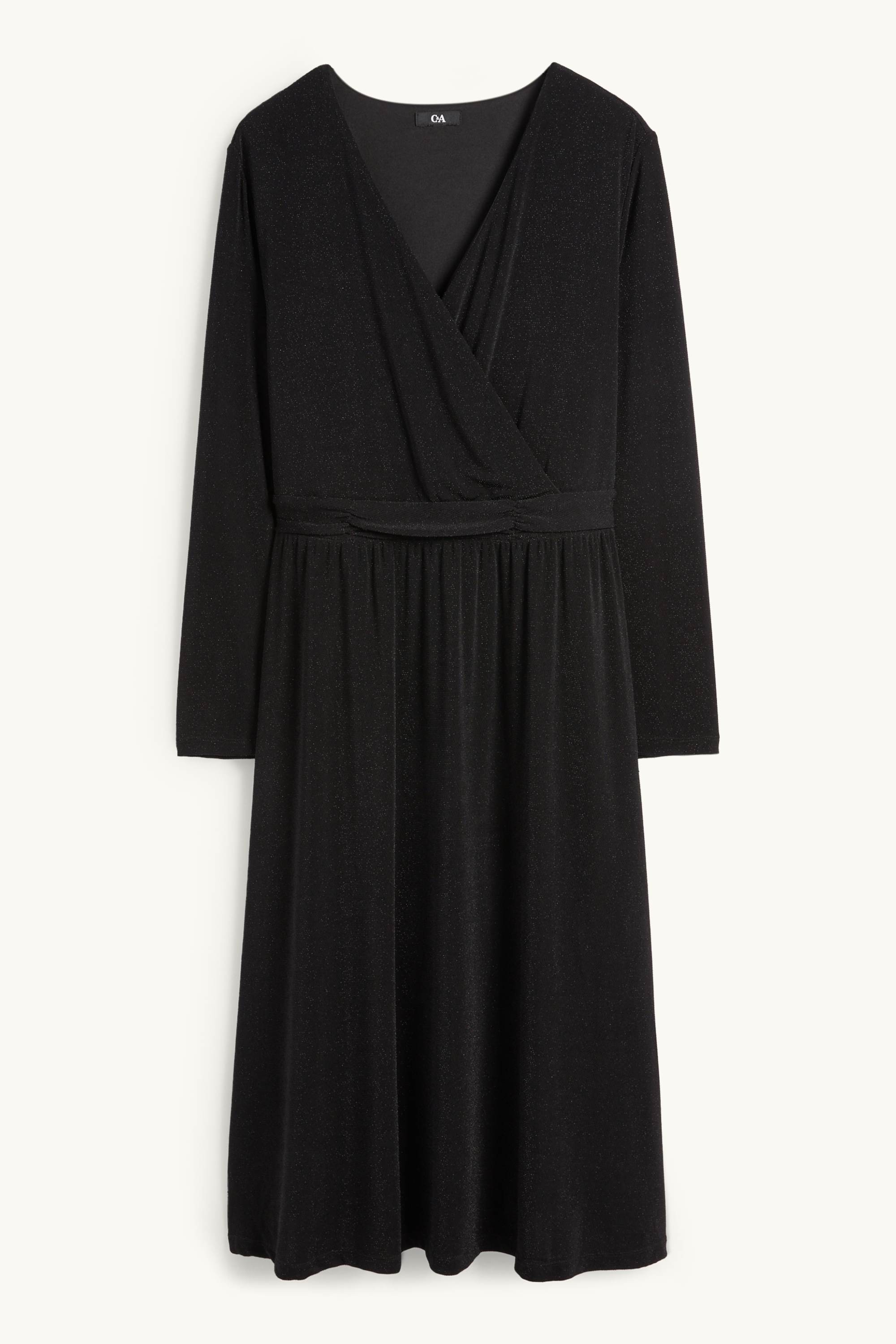 Wrap dress black