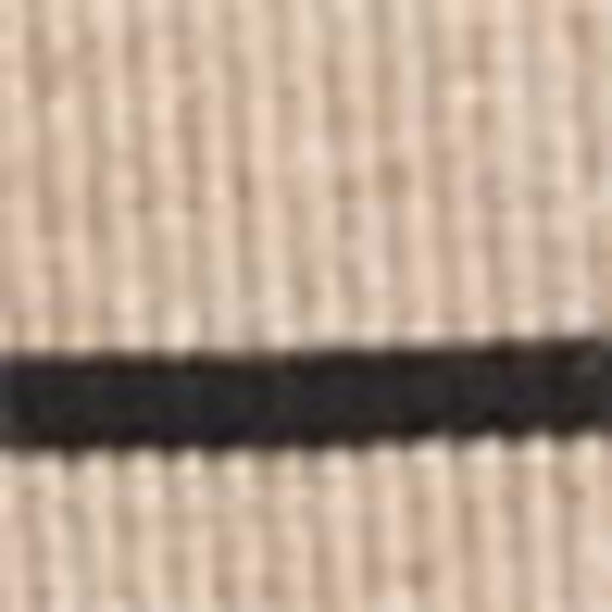 Top - ribbed - striped light brown