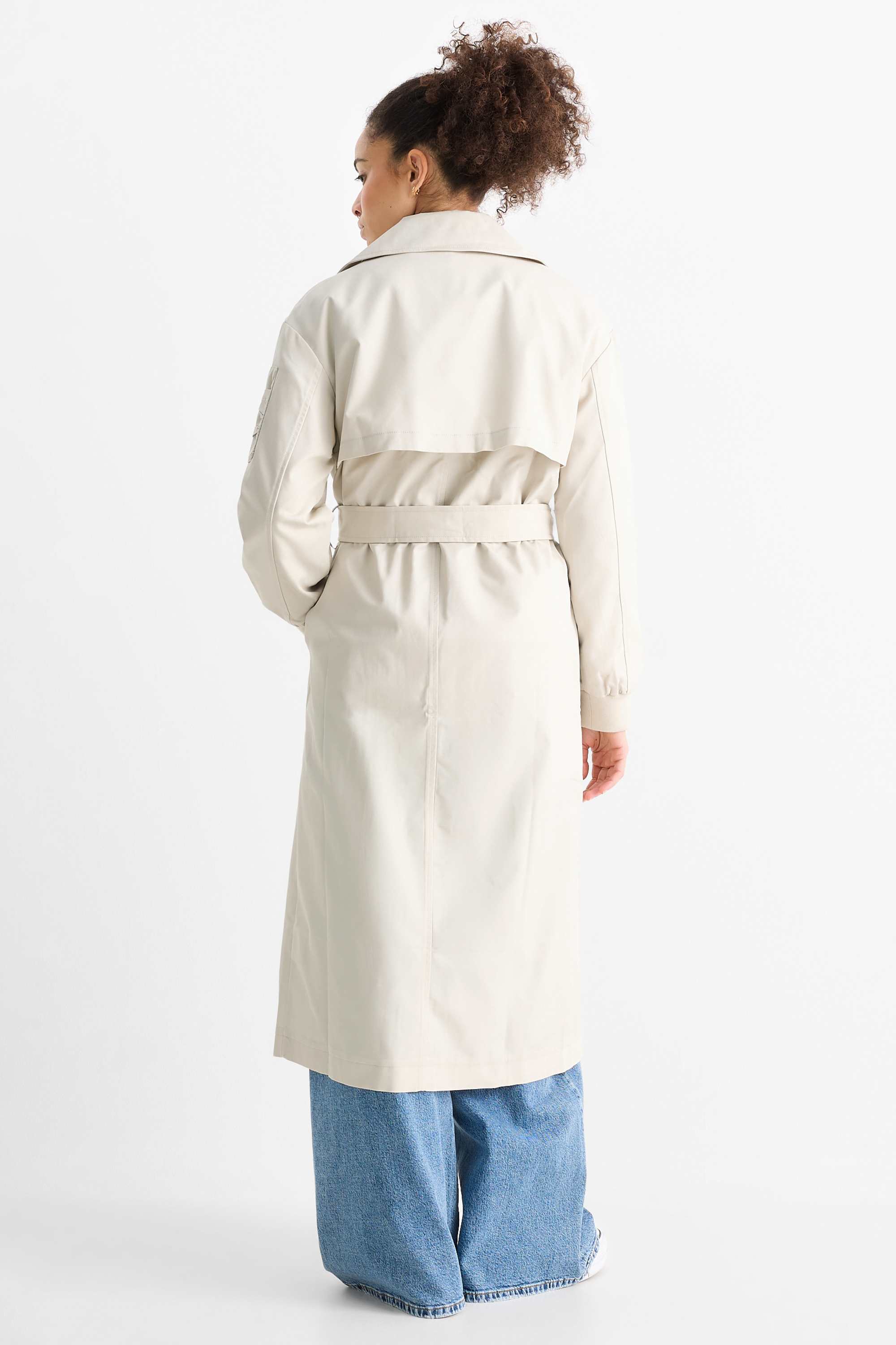 Trench coat light beige