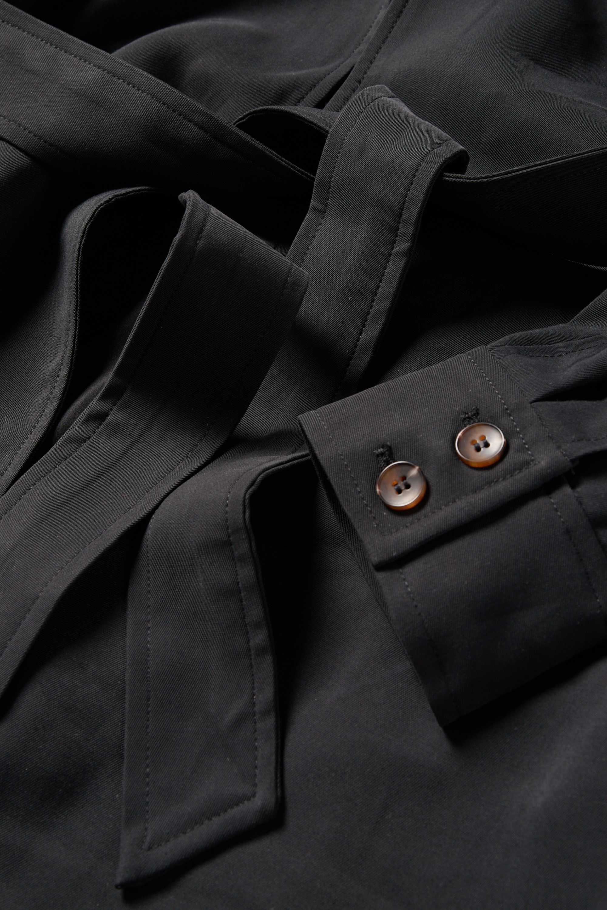 Trench coat black