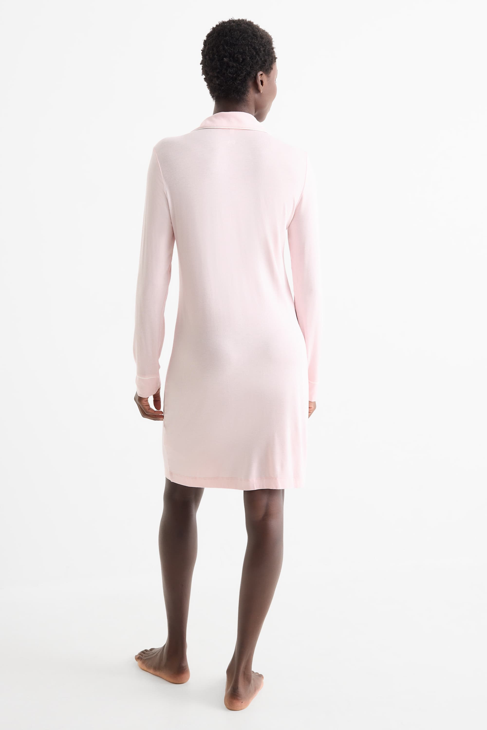 Viscose nightdress rose