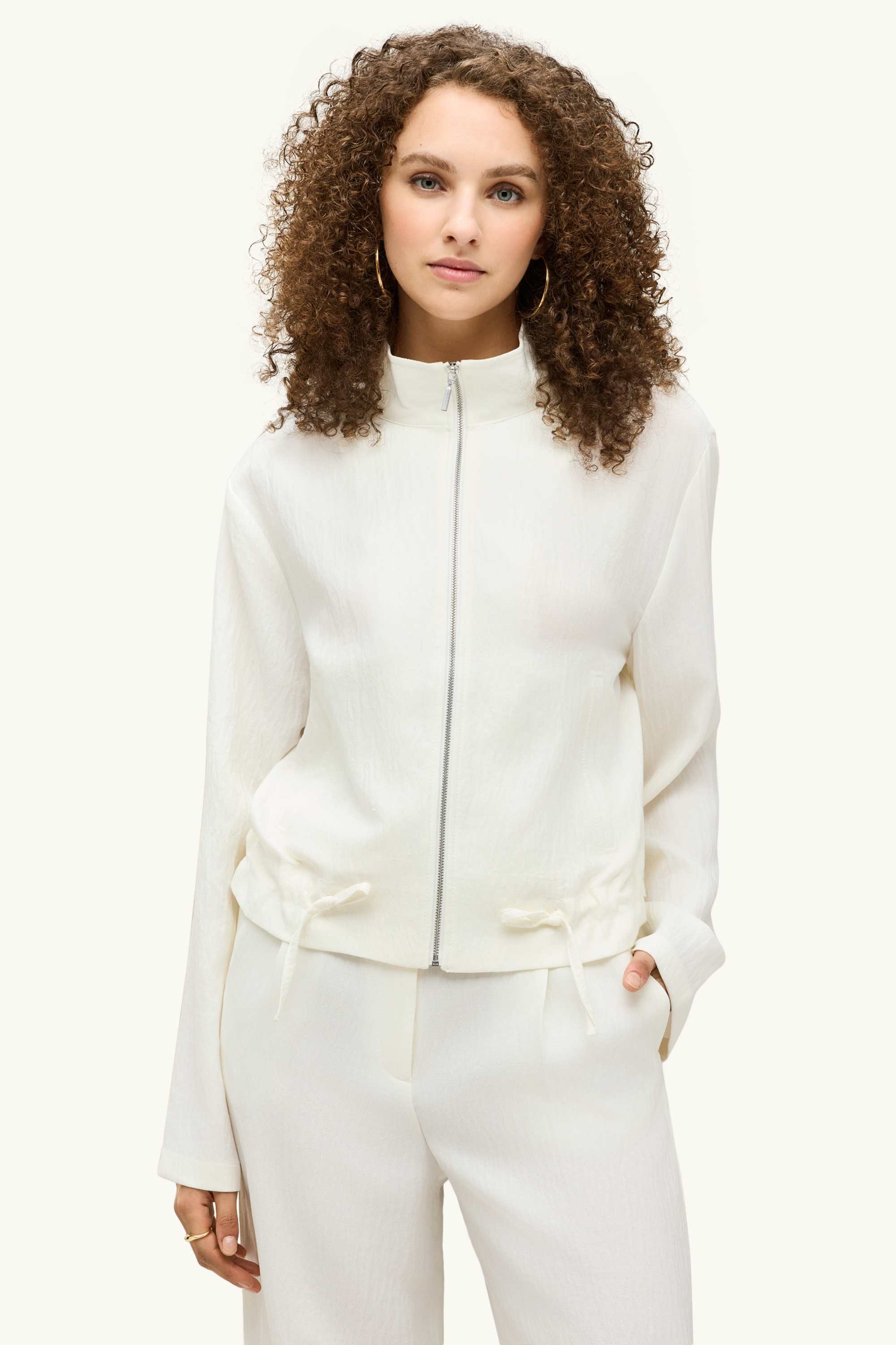 Bomber jacket cremewhite