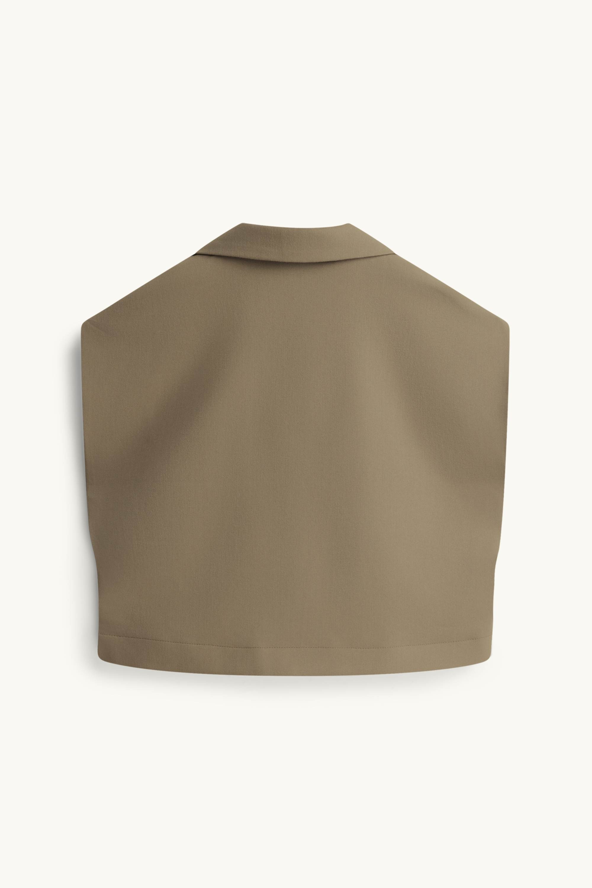 Waistcoat - regular fit - LYCRA® khaki