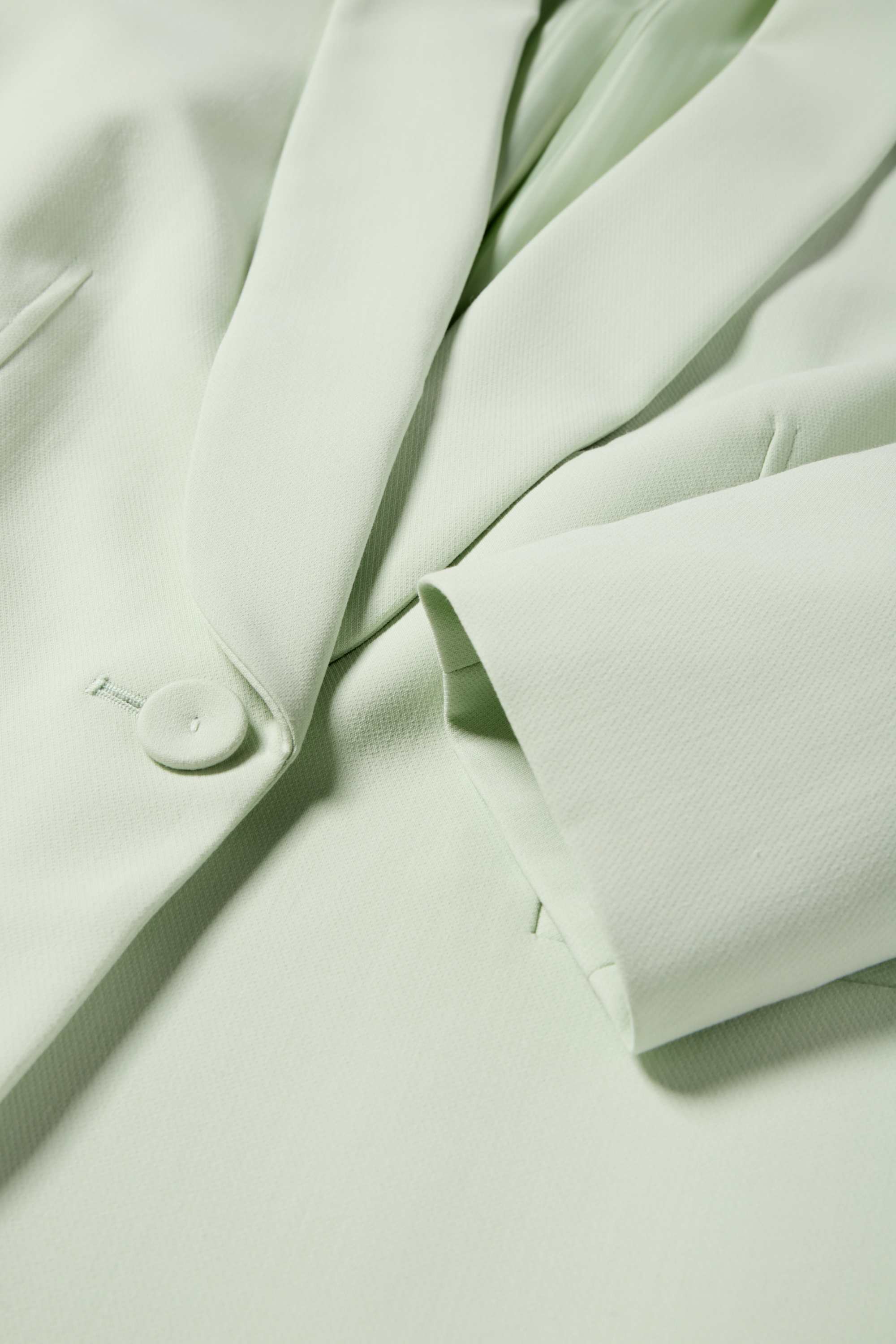 Long blazer - regular fit mint green