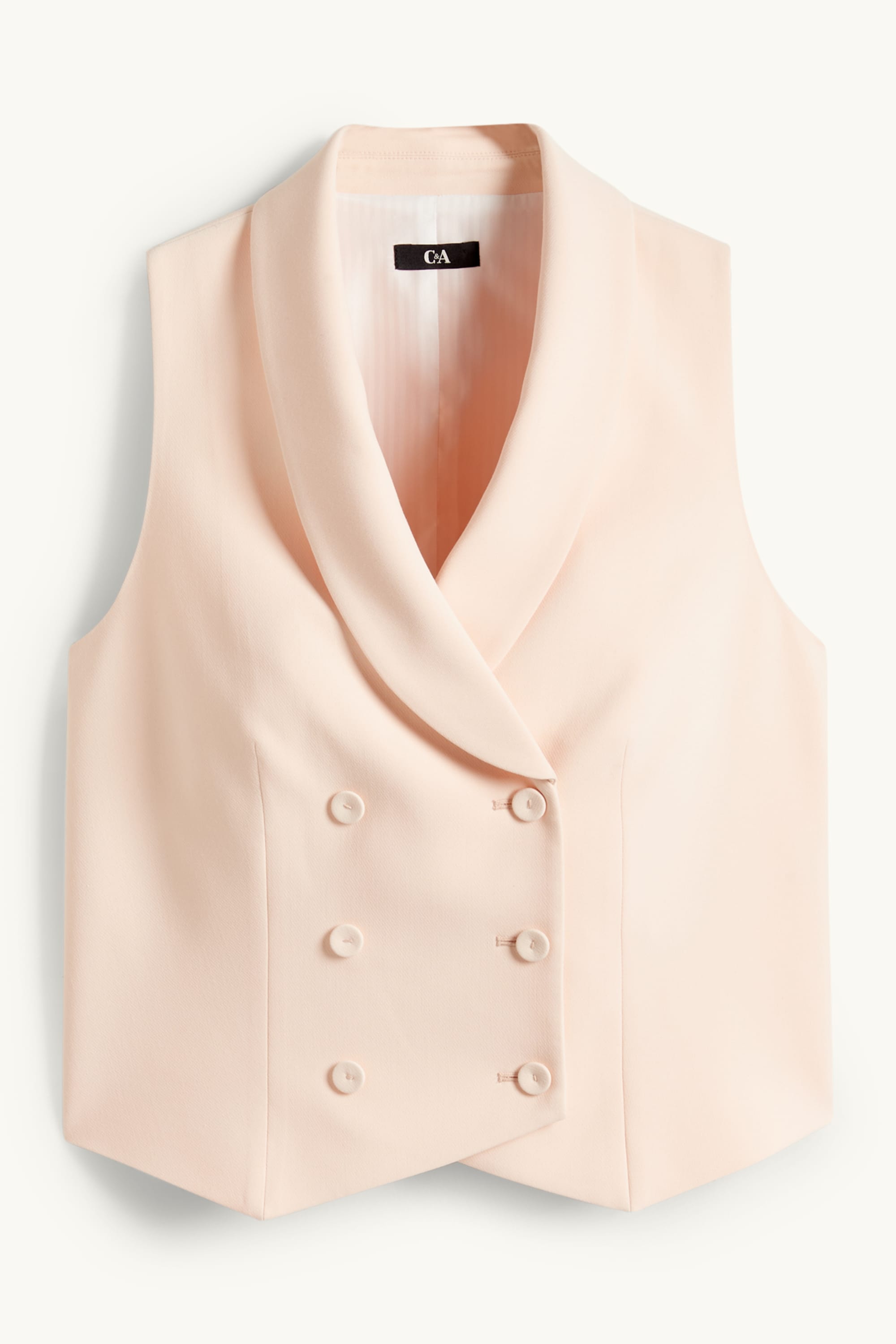 Business waistcoat - fitted rose