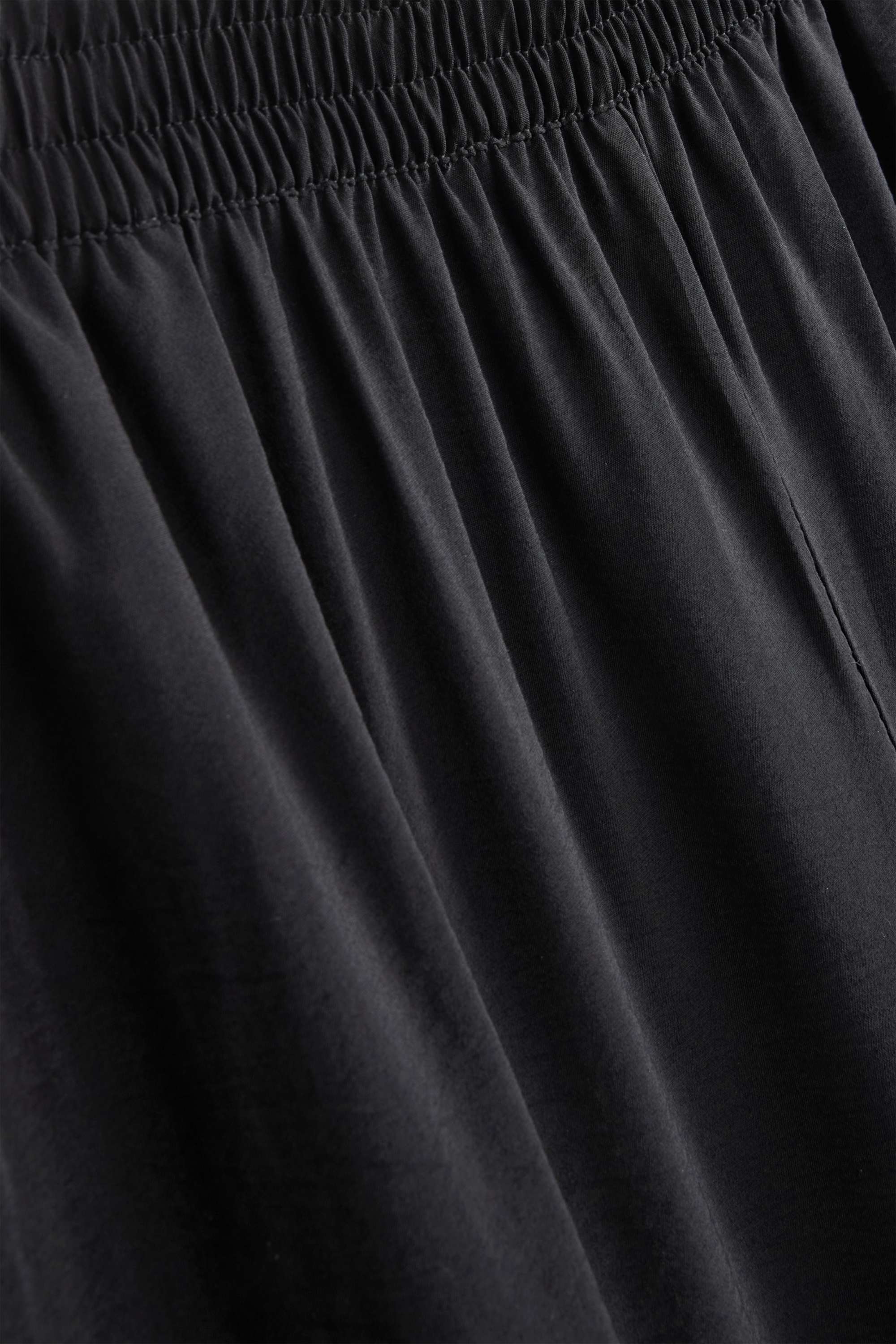 Business trousers - high waist - wide leg black