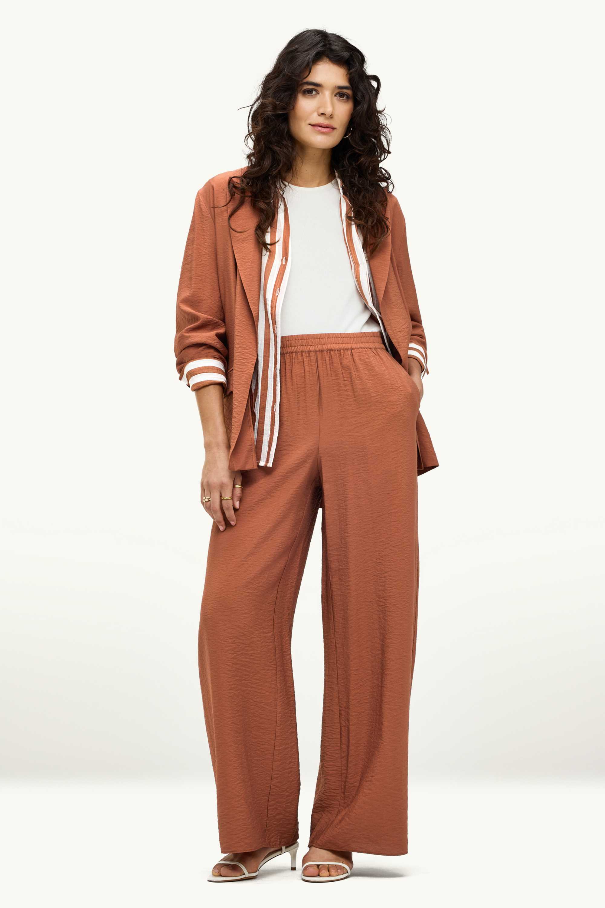 Business blazer - regular fit brown
