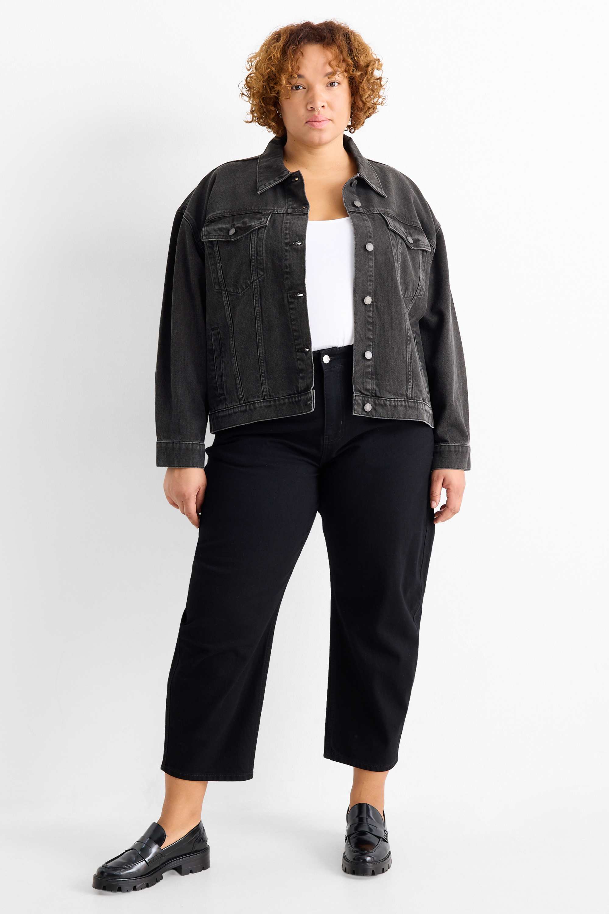 Denim jacket denim-dark gray