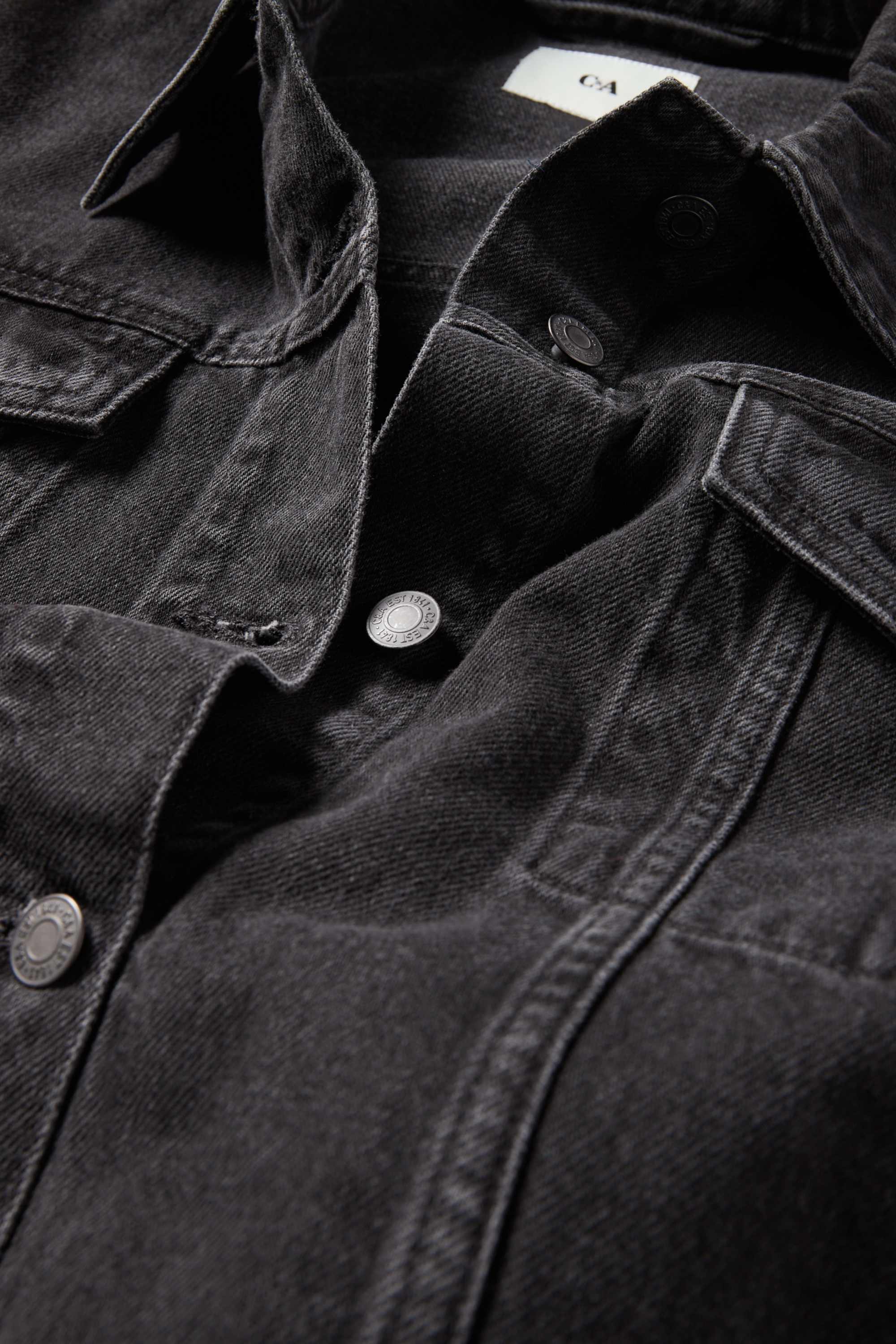 Denim jacket denim-dark gray