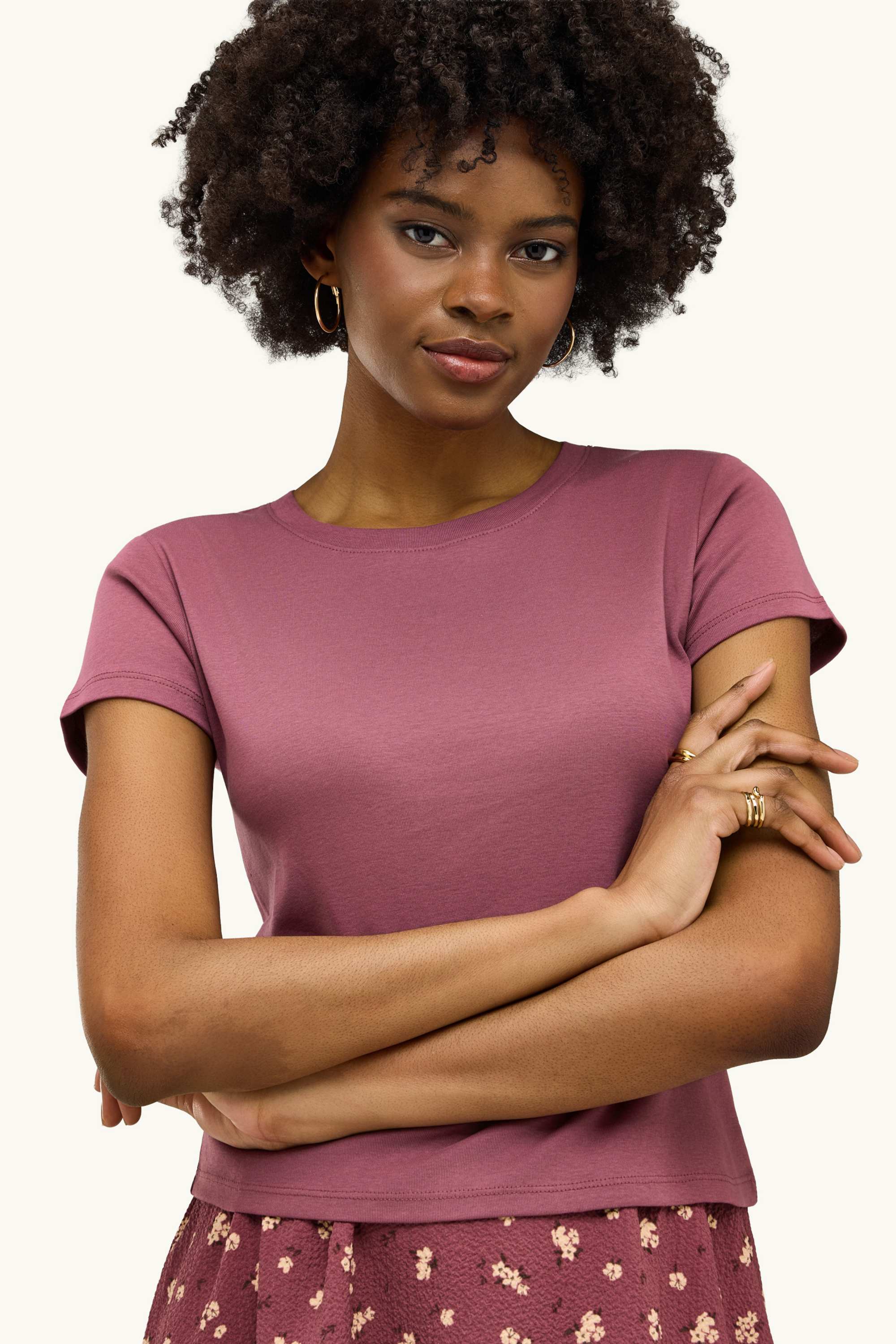 T-shirt - relaxed fit purple