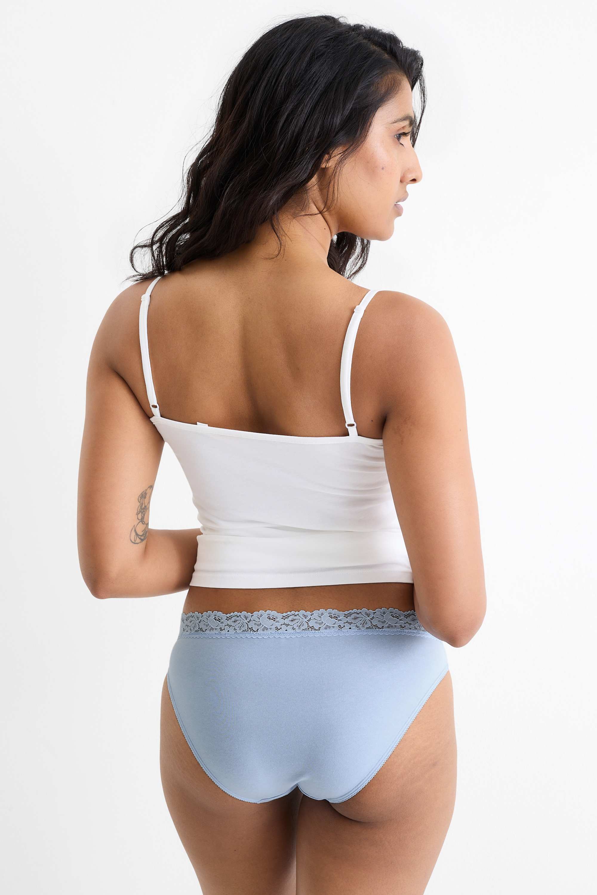 Multipack of 3 - knickers blue / gray