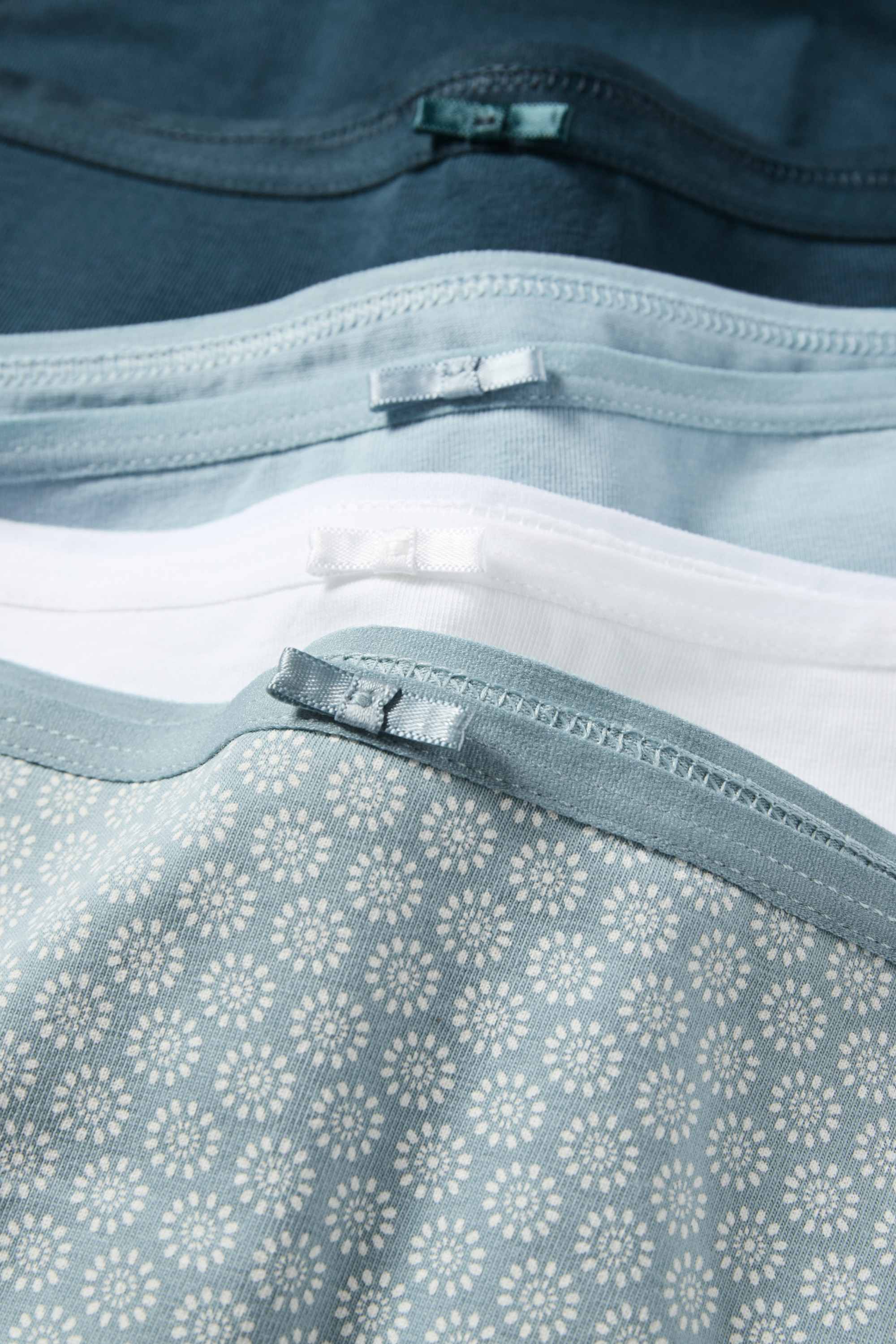 Multipack of 4 - knickers turquoise