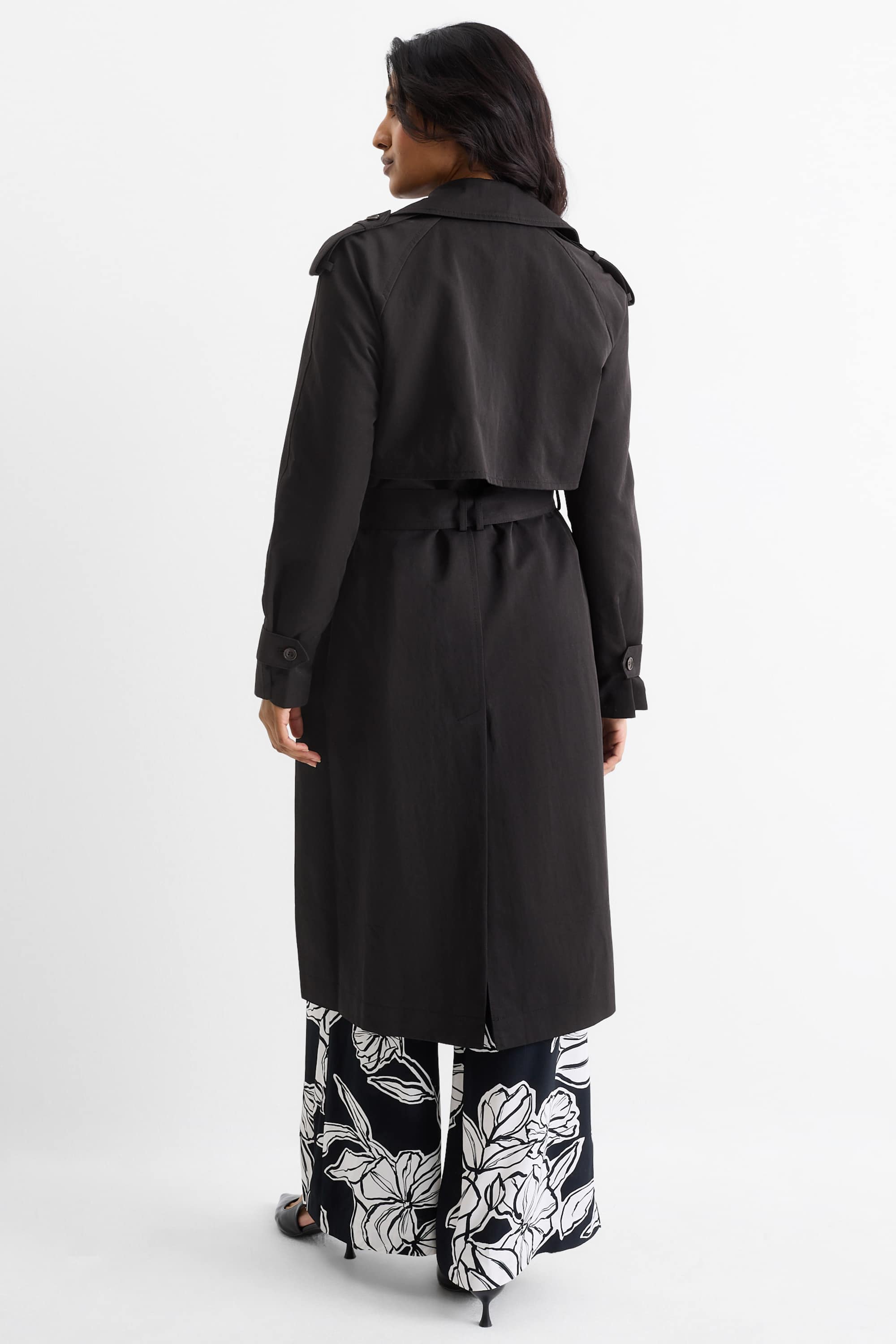 Trench coat black