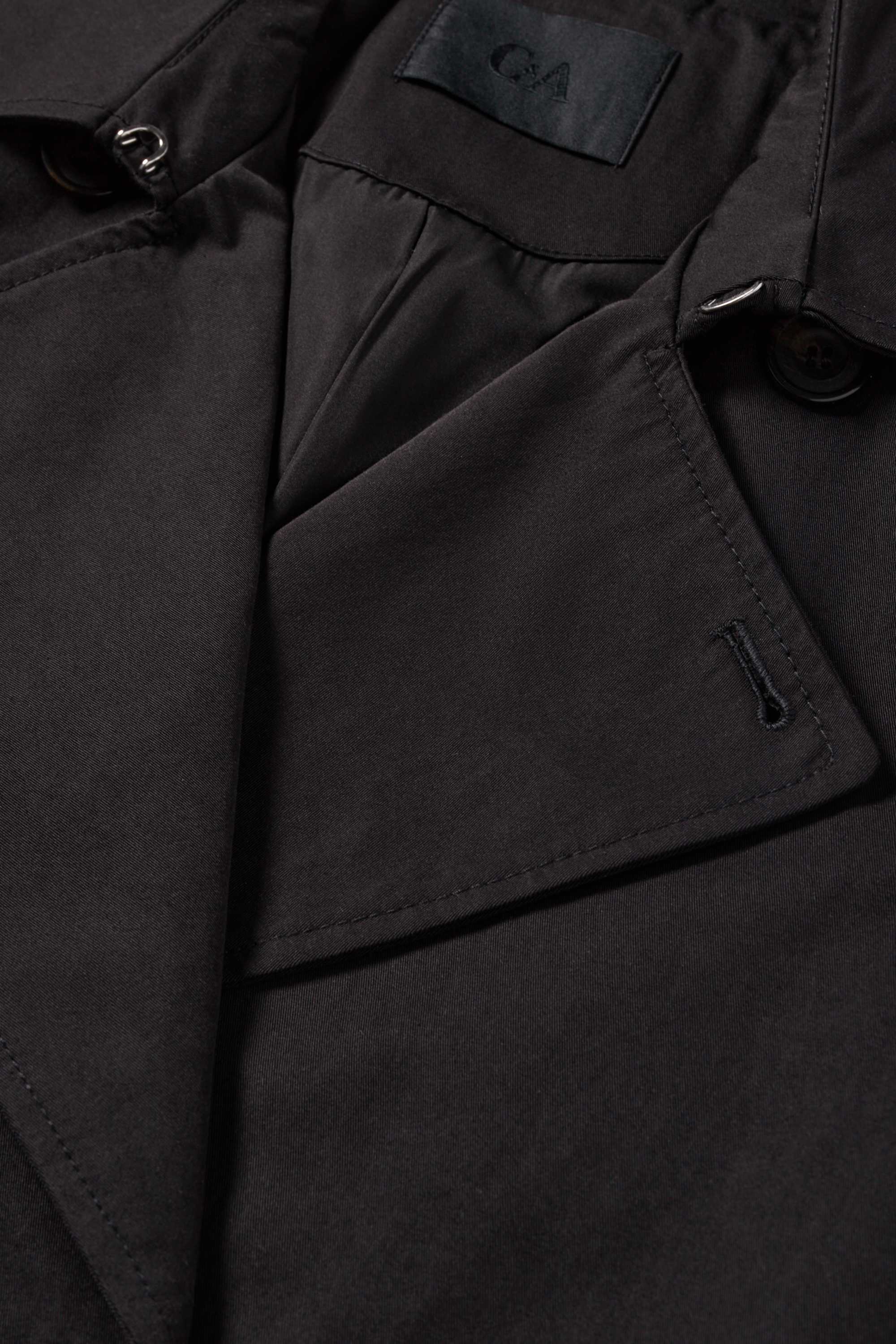 Trench coat black