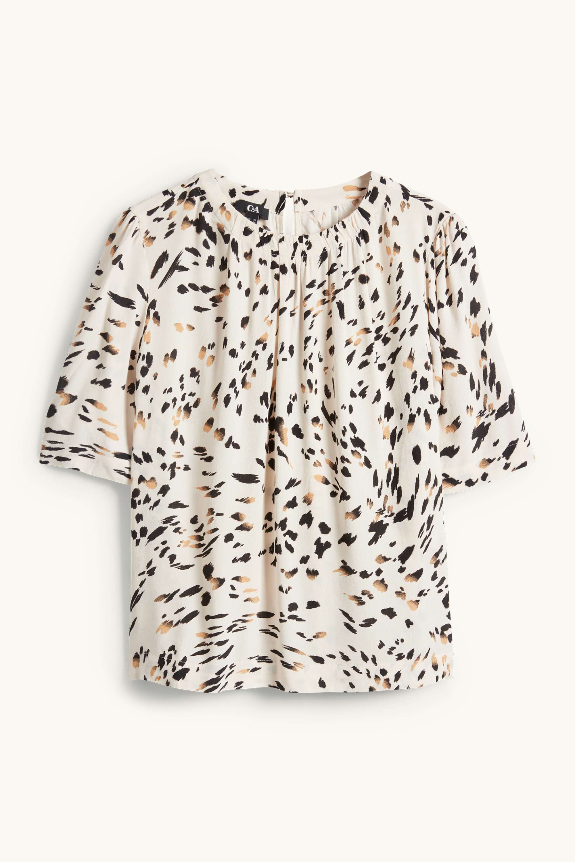 Blouse - patterned cremewhite