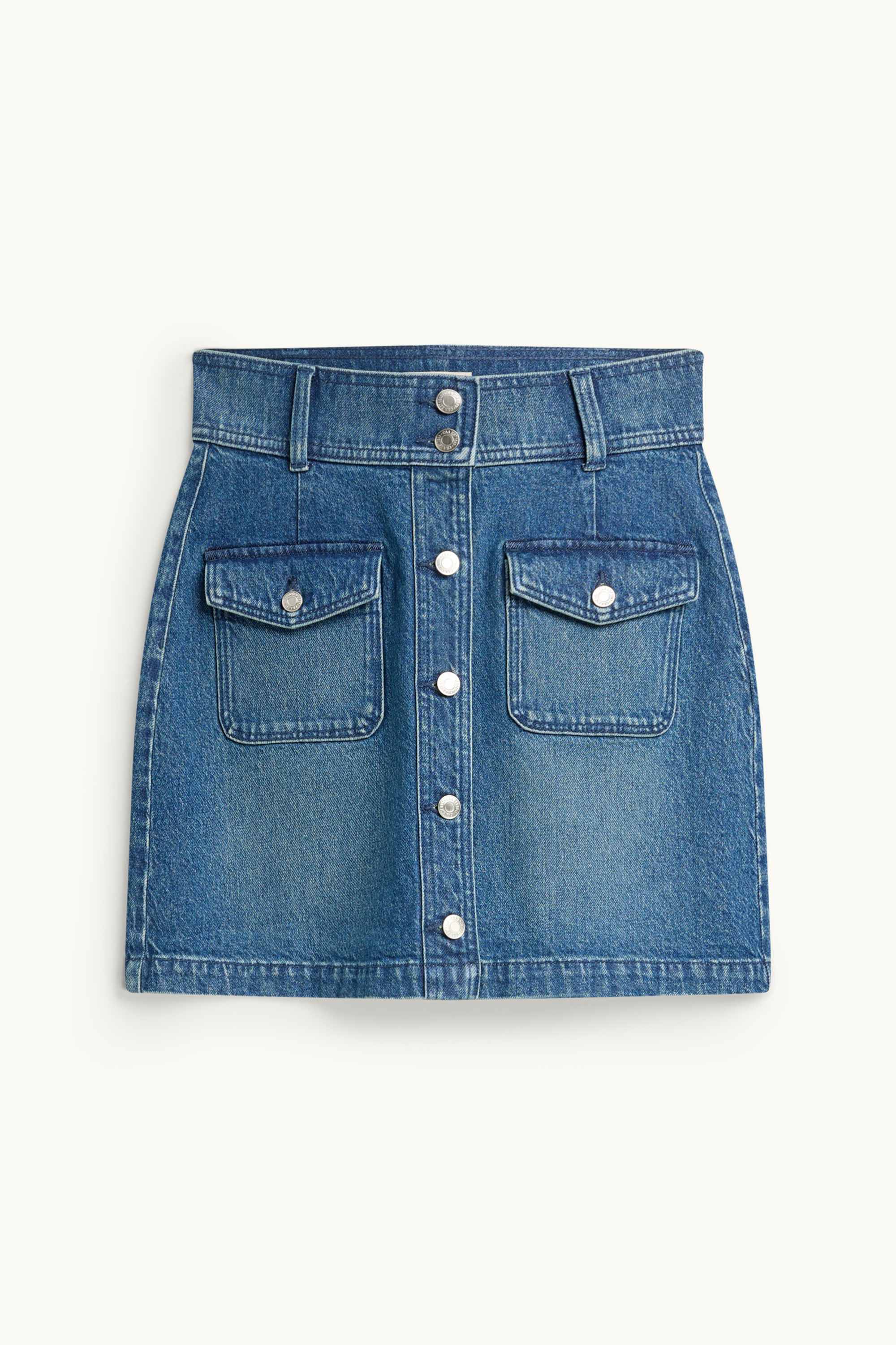 Denim skirt blue