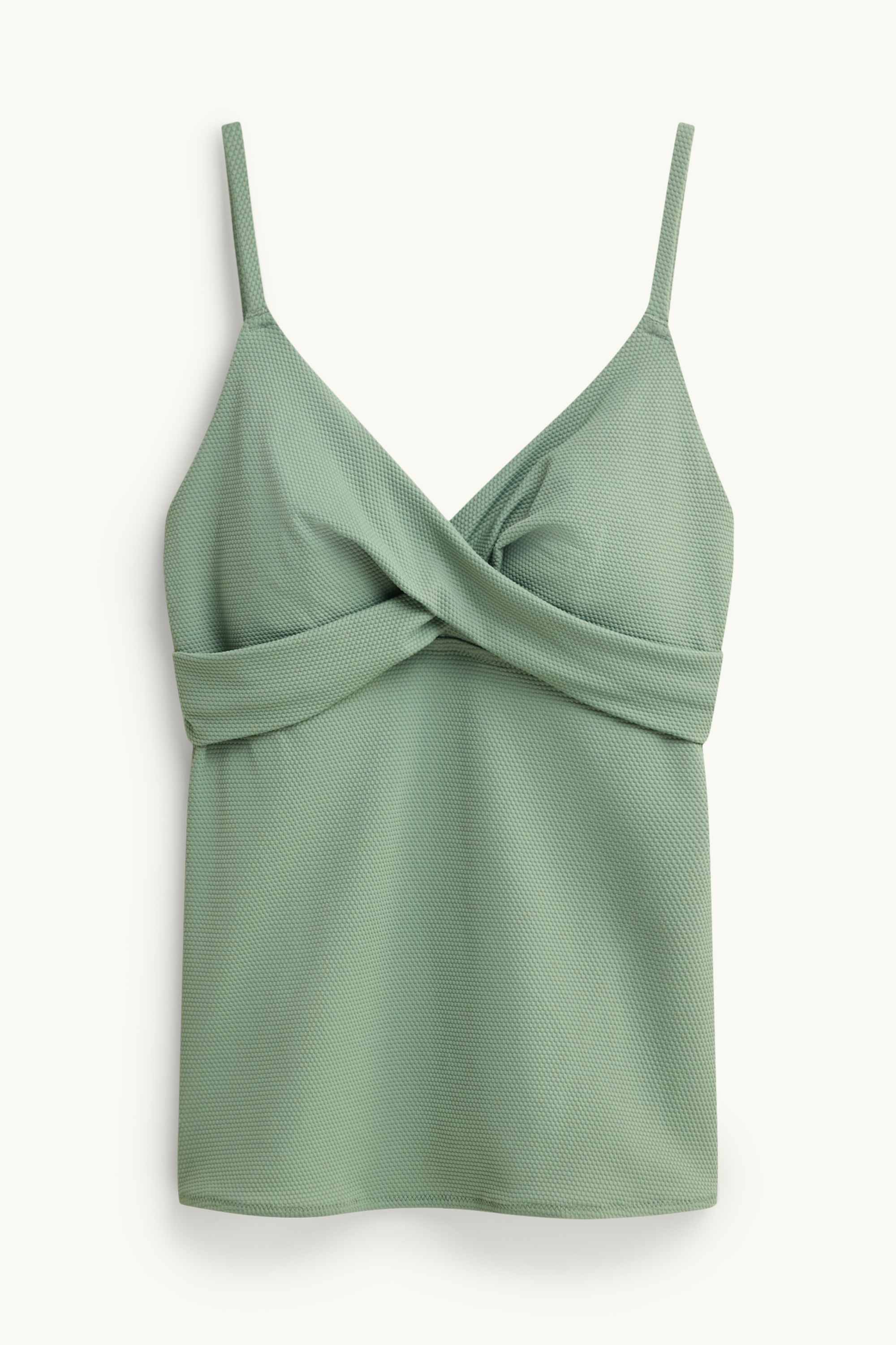 Tankini top - padded - LYCRA® XTRA LIFE™ green