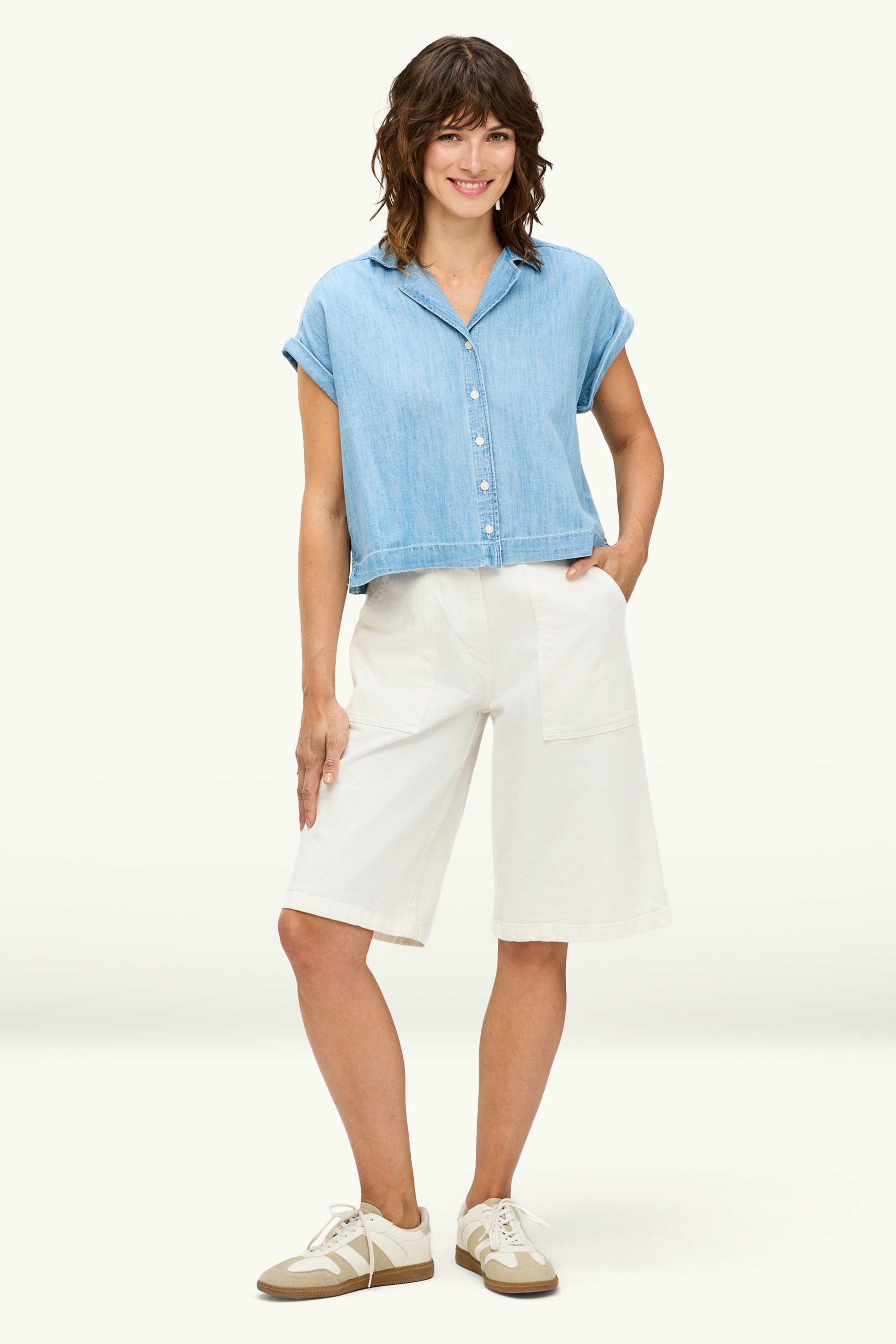 Denim blouse blue denim