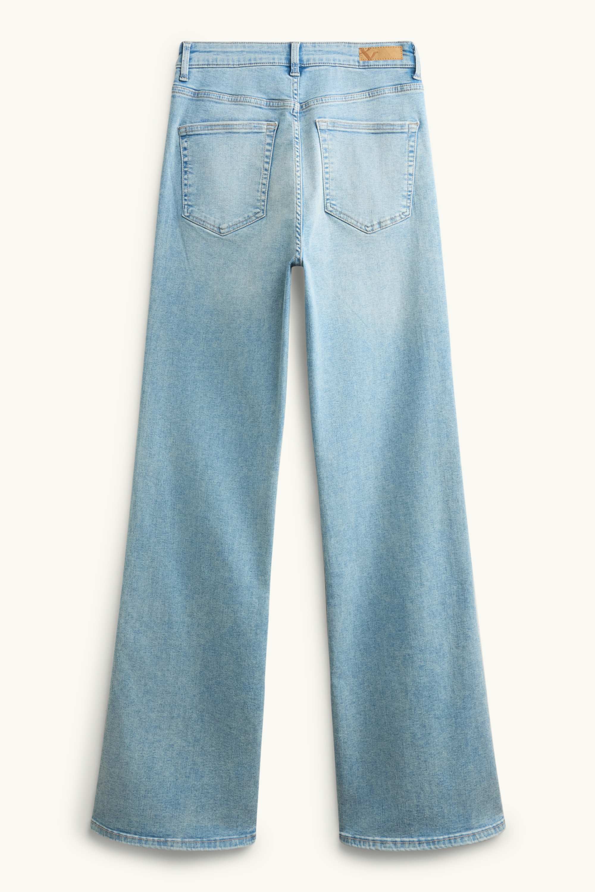 Flared jeans - high waist - LYCRA® denim-light blue