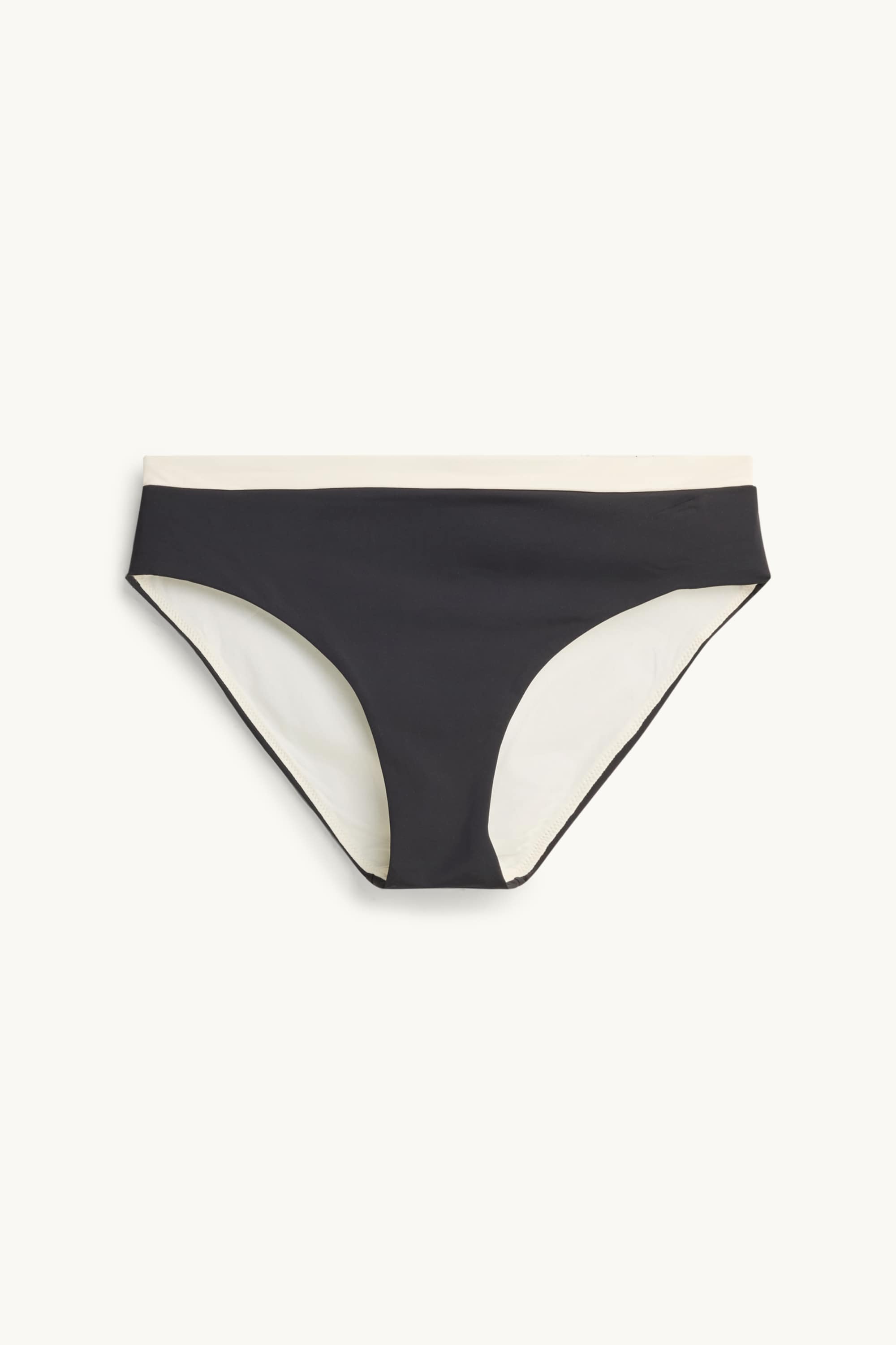 Bikini bottoms - mid-rise waist - LYCRA® XTRA LIFE™ black