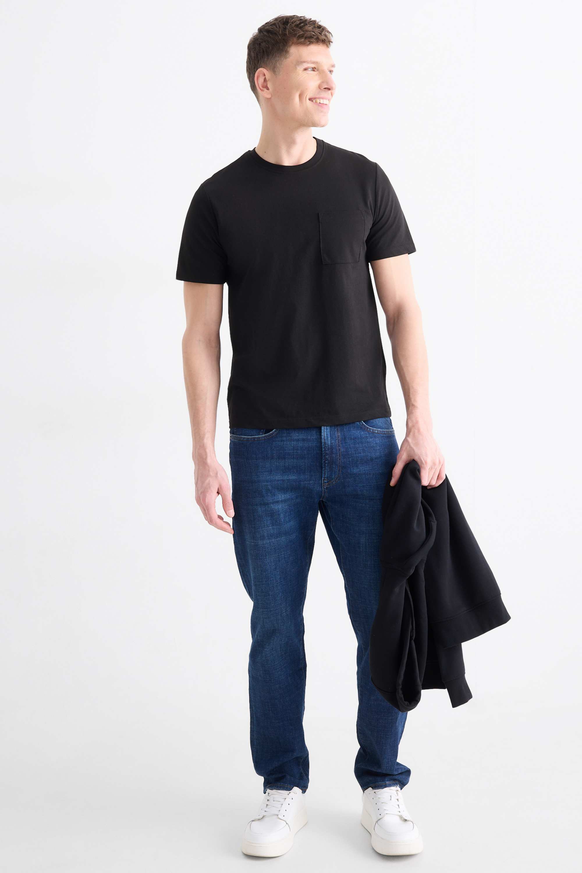 T-shirt - regular fit black