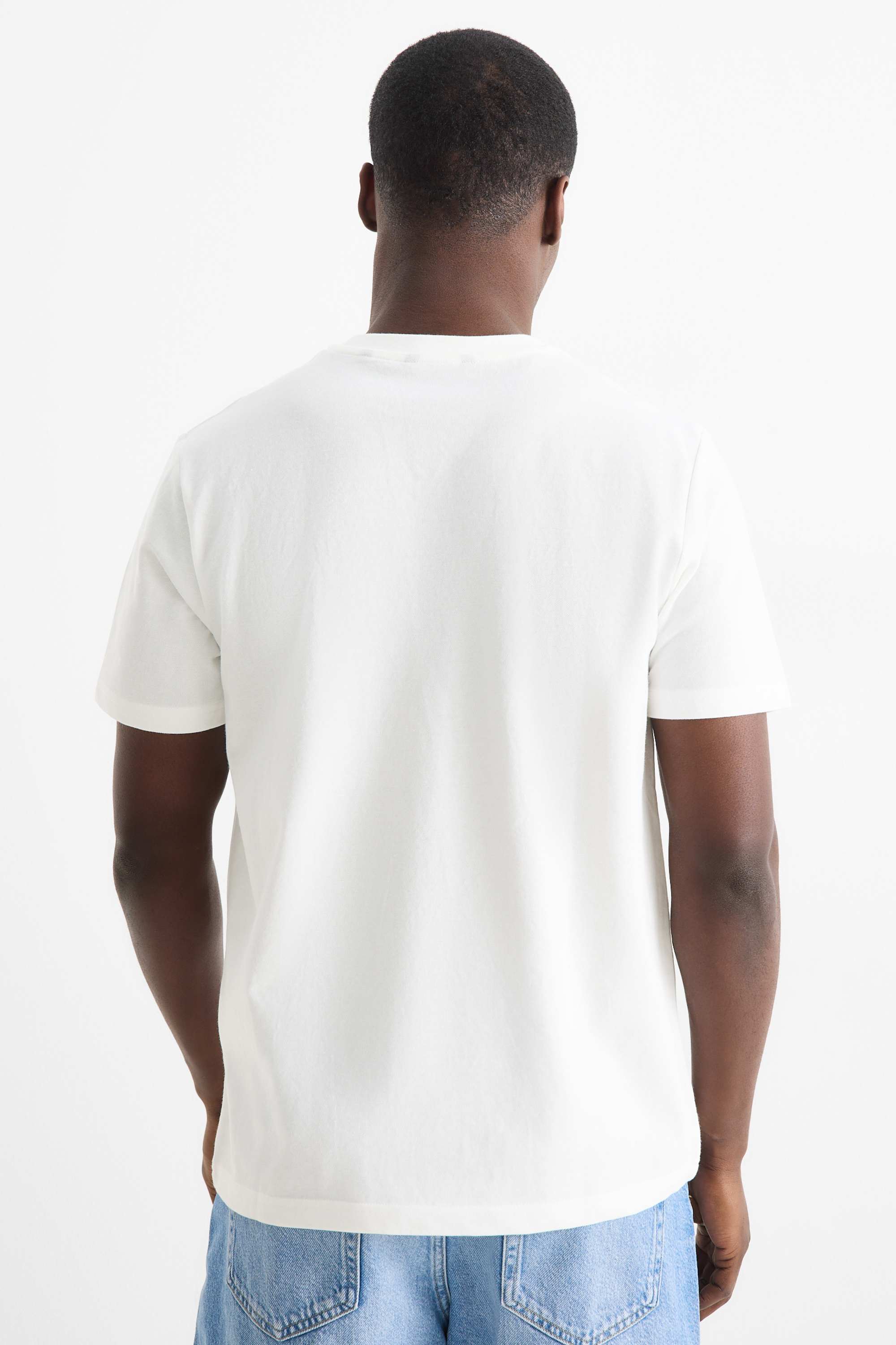 T-shirt - regular fit white