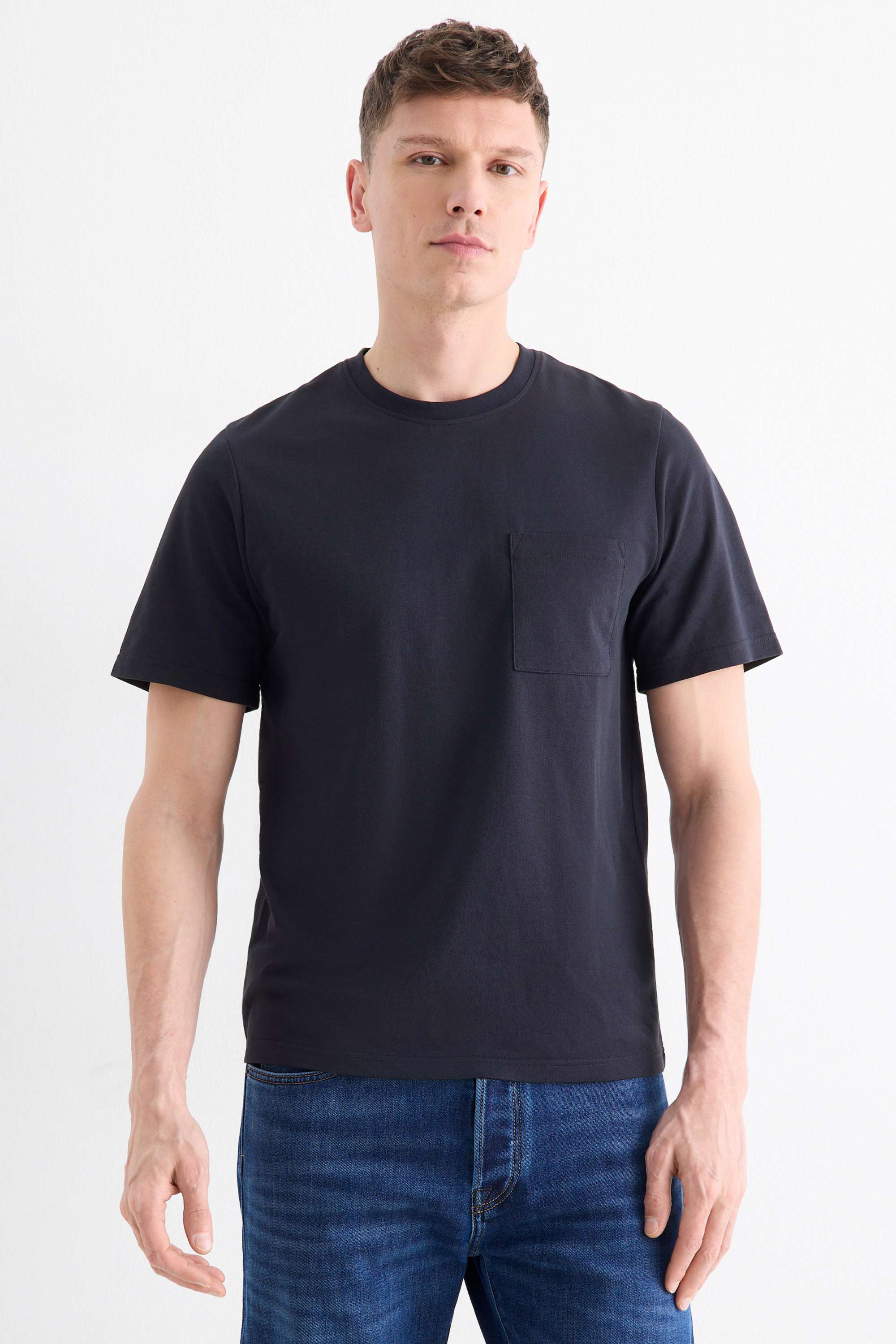 T-shirt - regular fit dark blue