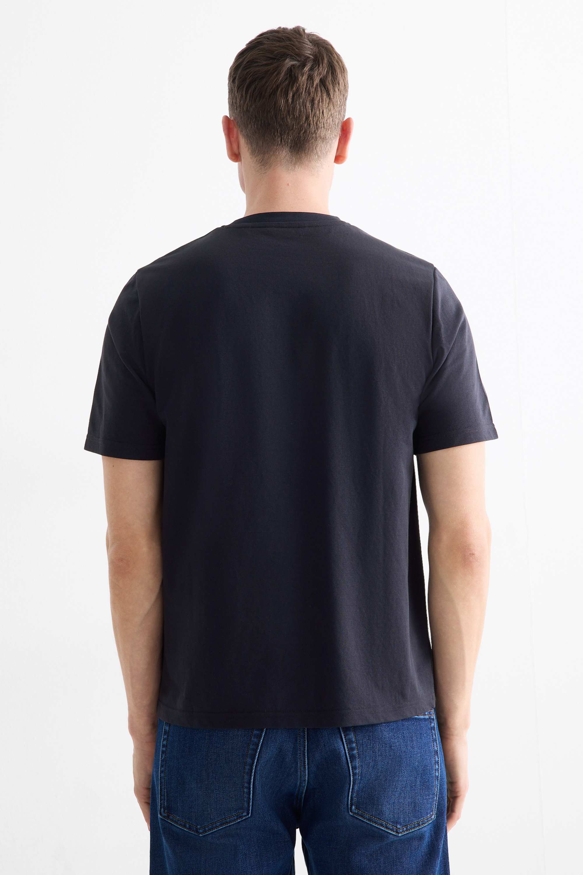 T-shirt - regular fit dark blue