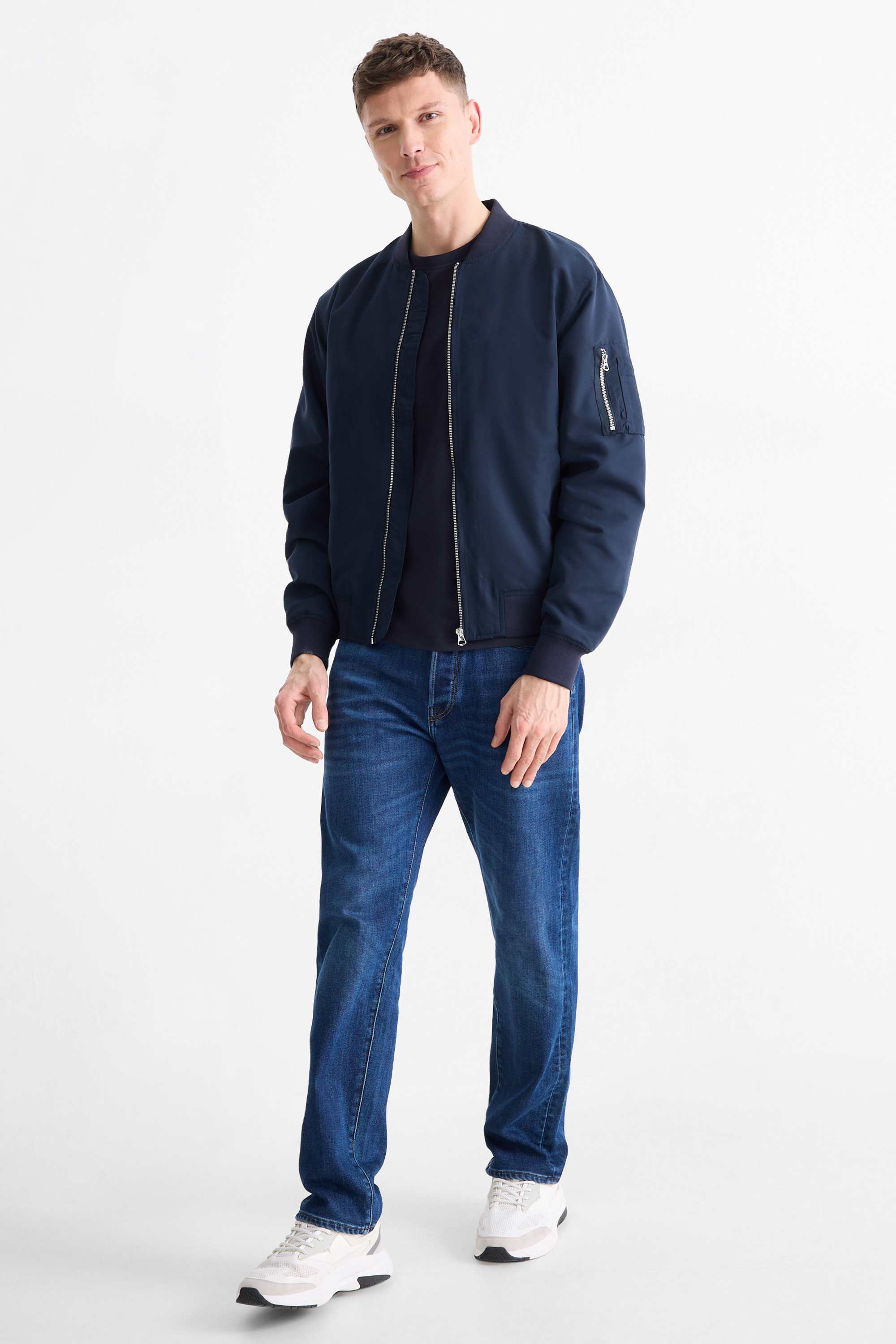 T-shirt - regular fit dark blue