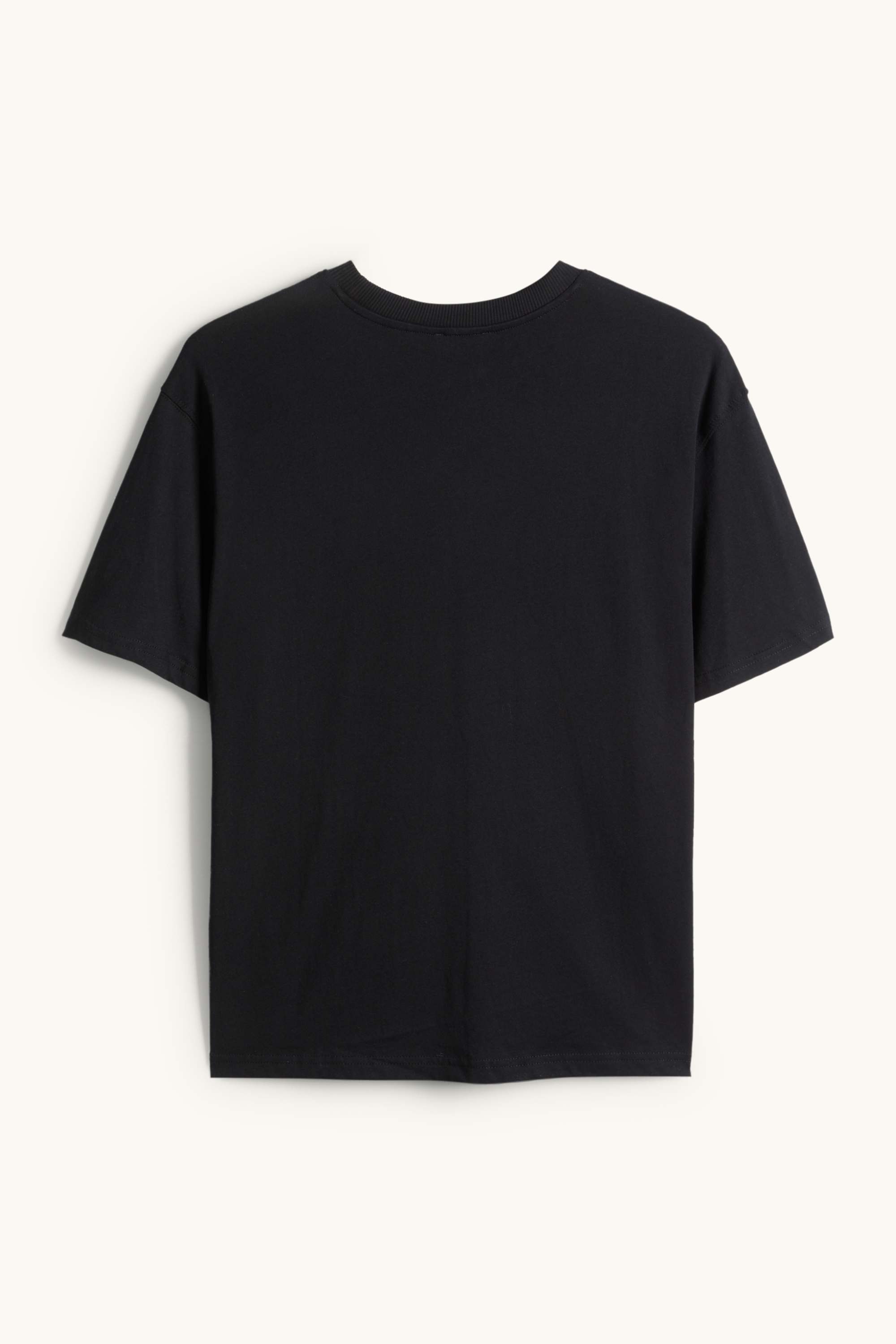 T-shirt - oversized black