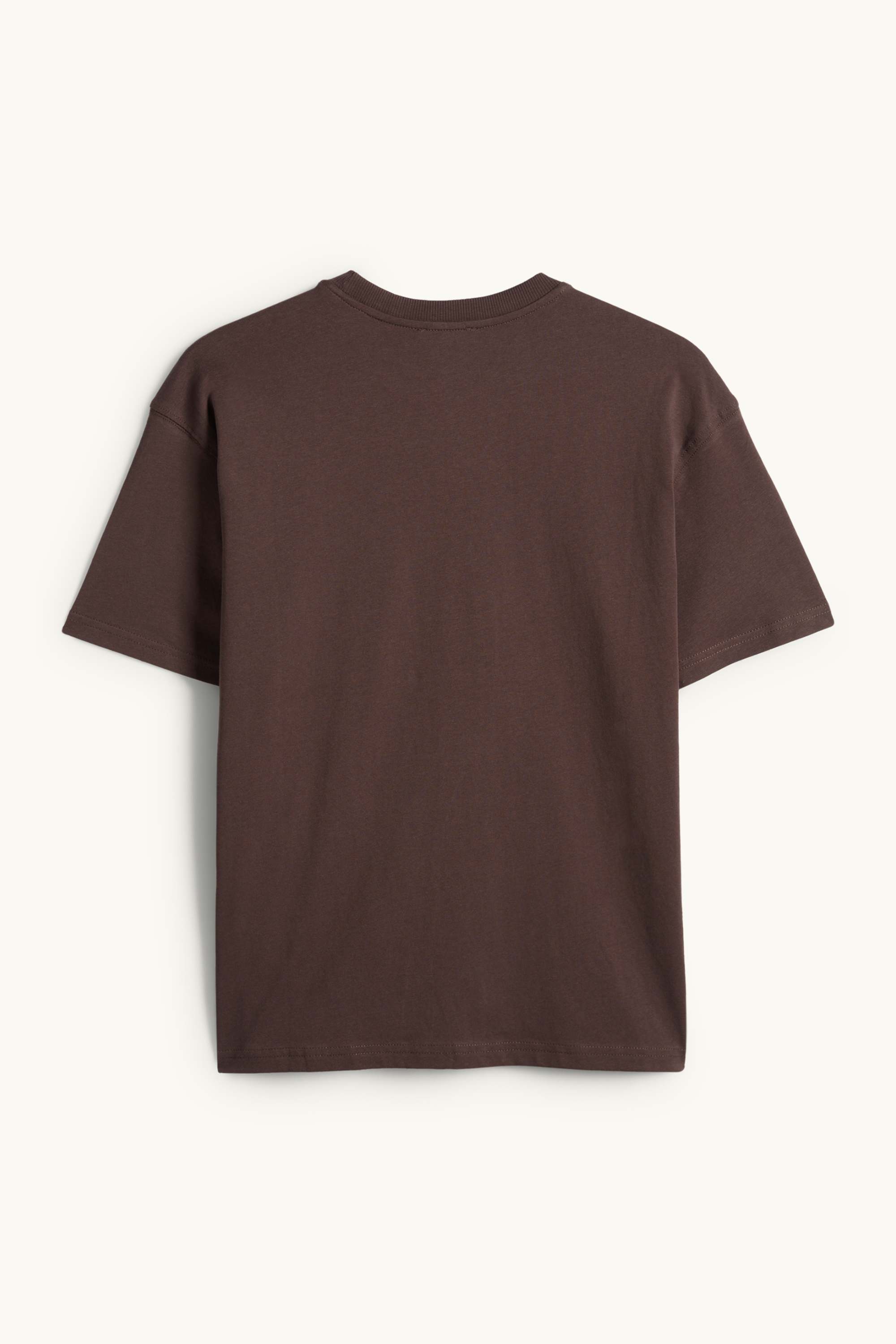 T-shirt - oversized dark brown