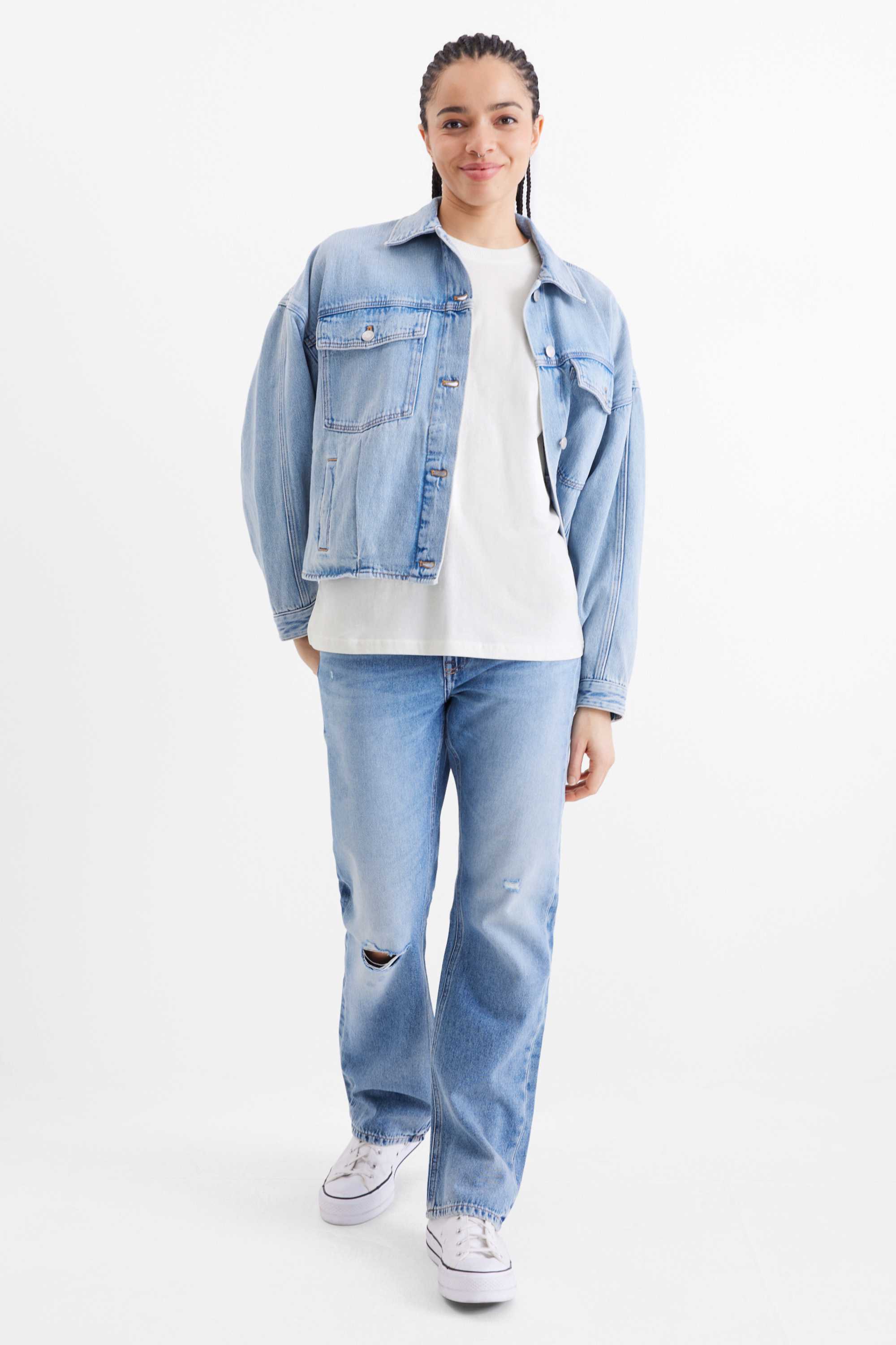 T-shirt - oversized white