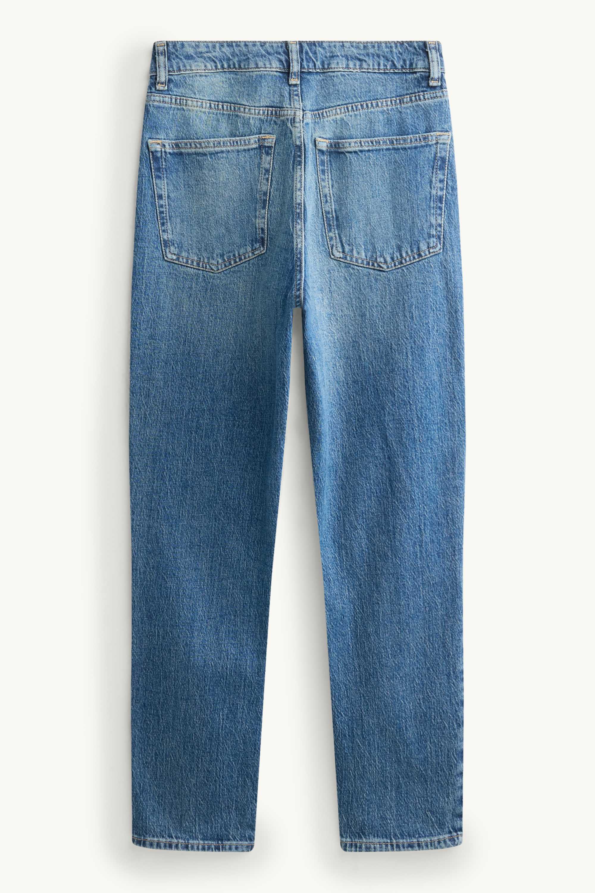 Mom jeans - high waist - LYCRA® blue denim