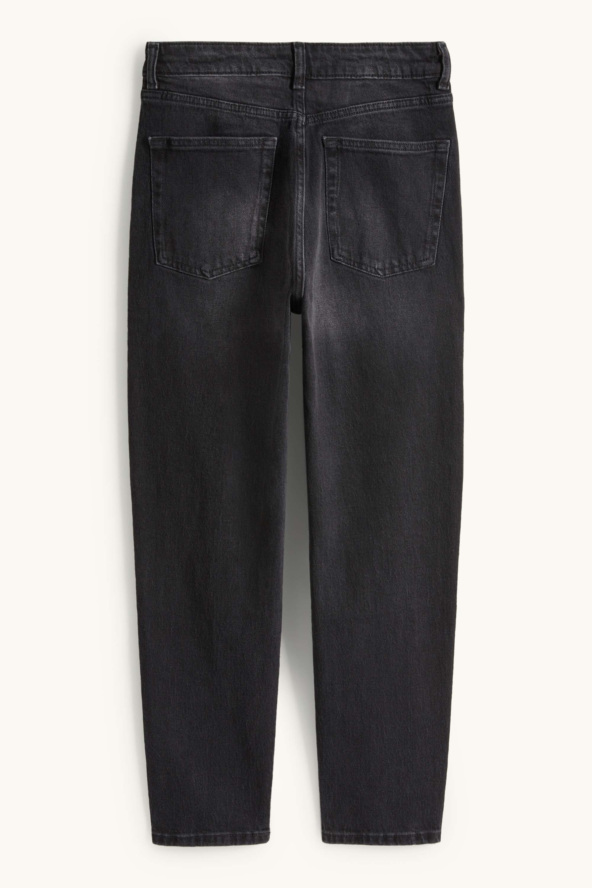 Mom jeans - high waist - LYCRA® denim-dark gray