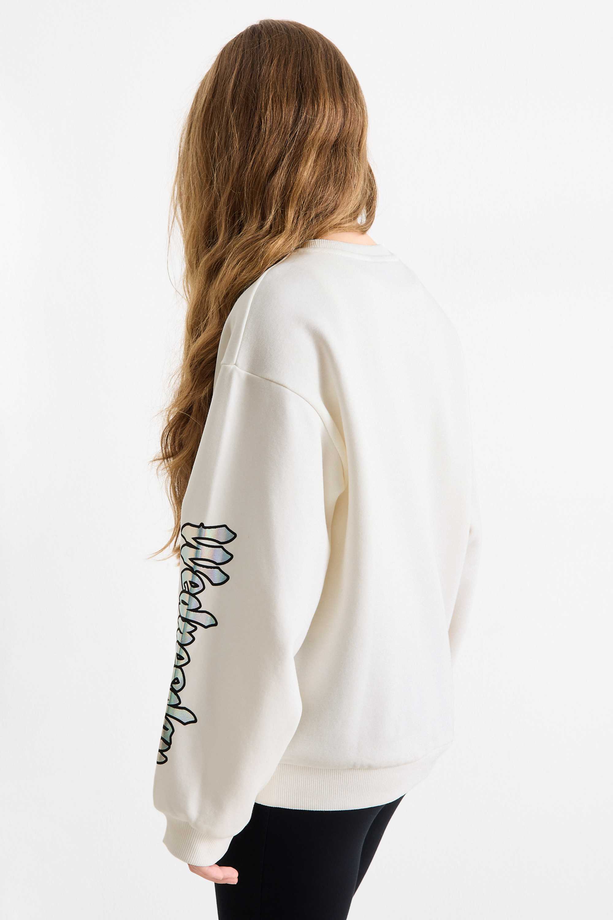 Wednesday - sweatshirt white